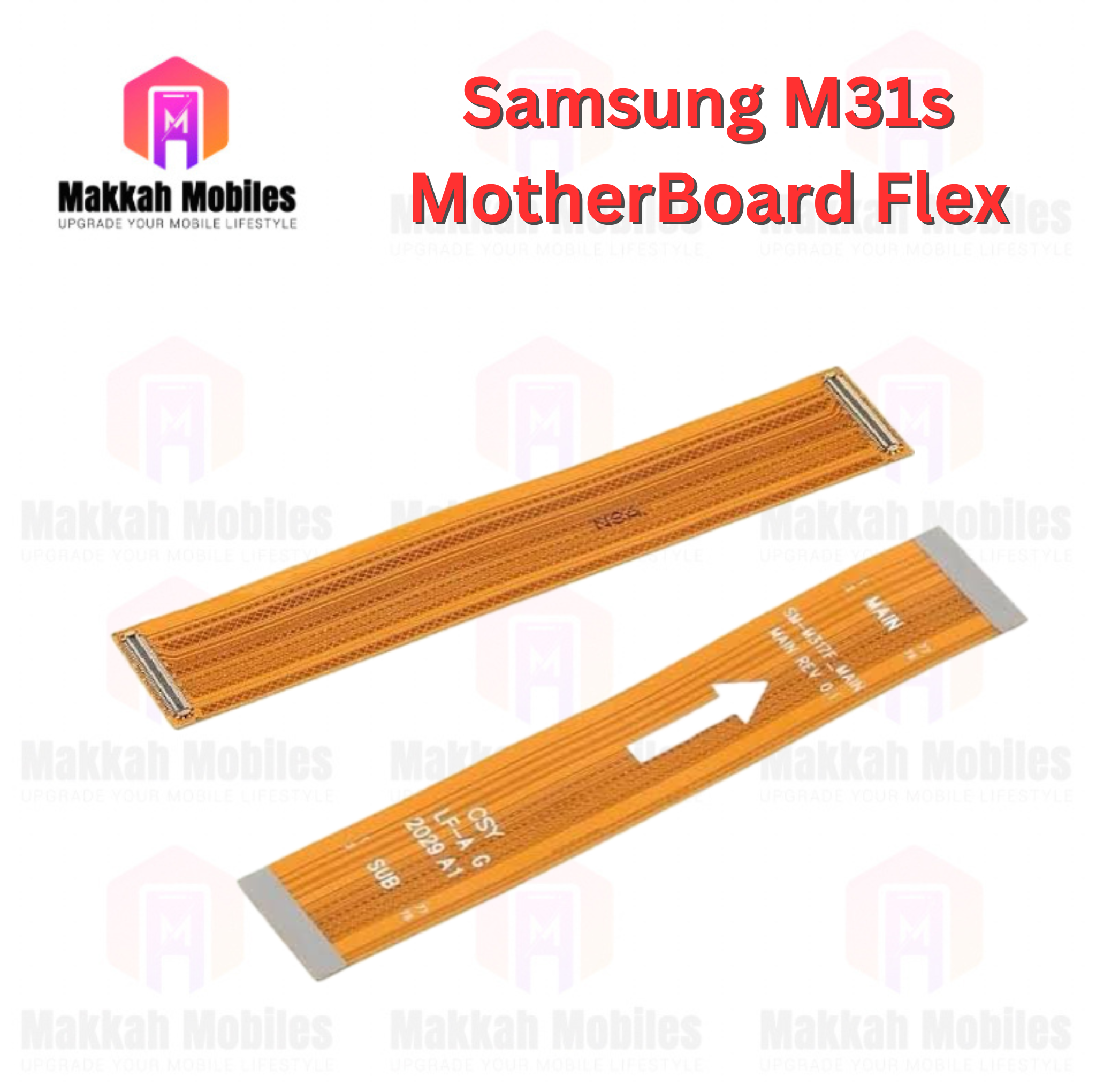 Samsung M31s Motherboard Connector Flex Display Connector Strip