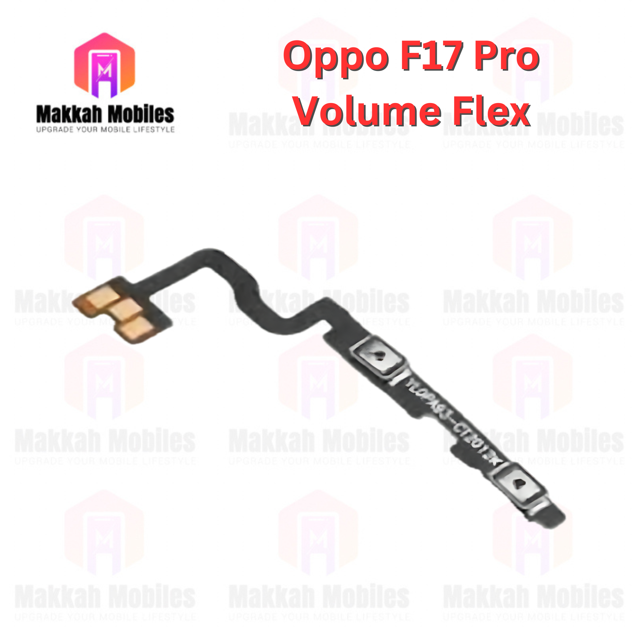 Oppo F17 Pro Power Button On Off Strip Volume Button Flex Replacement