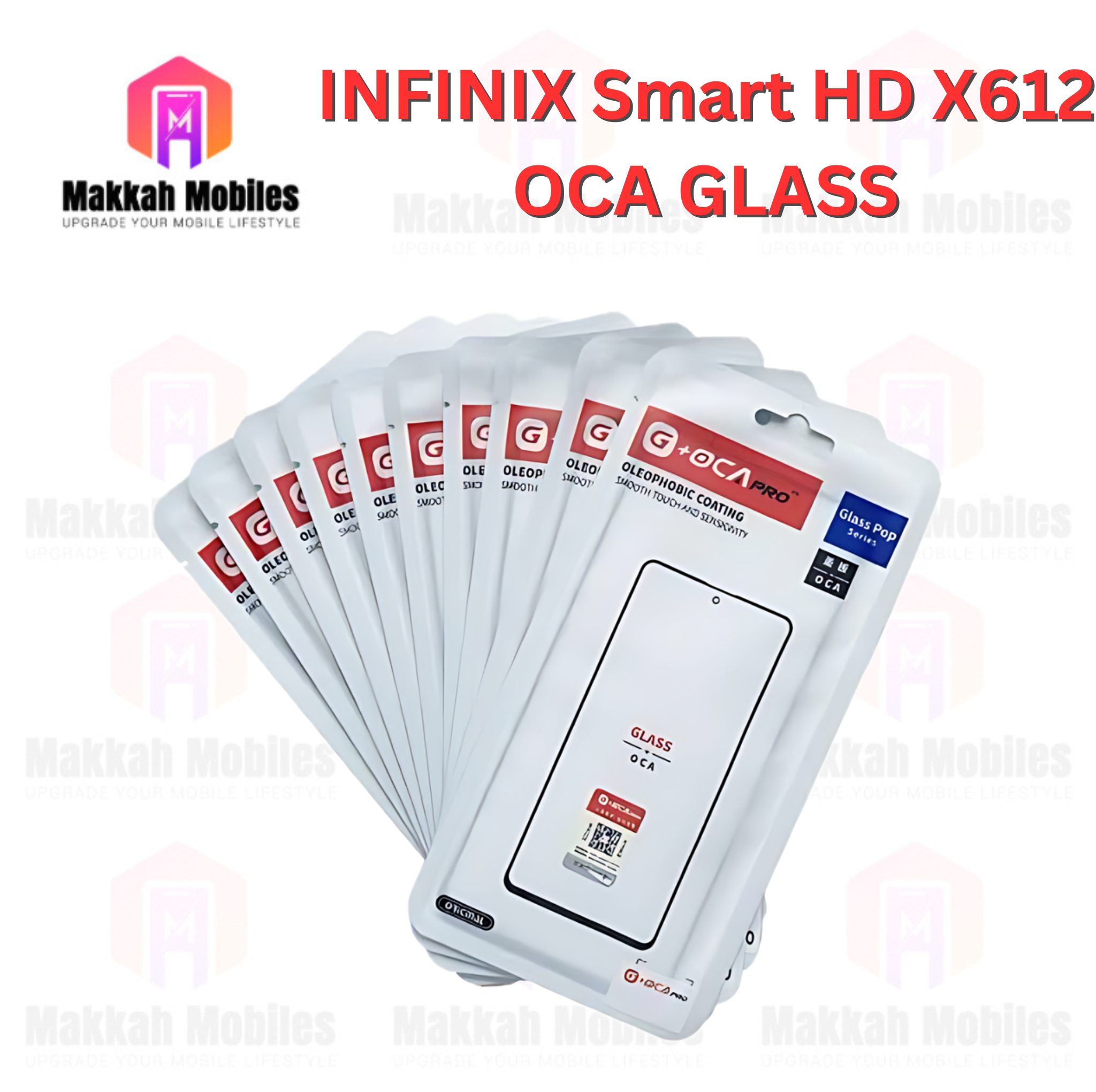 Infinix Smart HD X612 OCA + Touch Glass Replacement