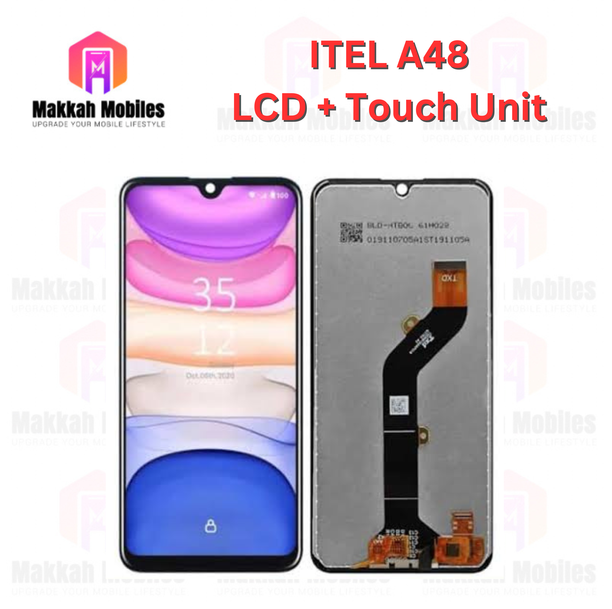 Itel A48 LCD + Touch Complete Panel Unit