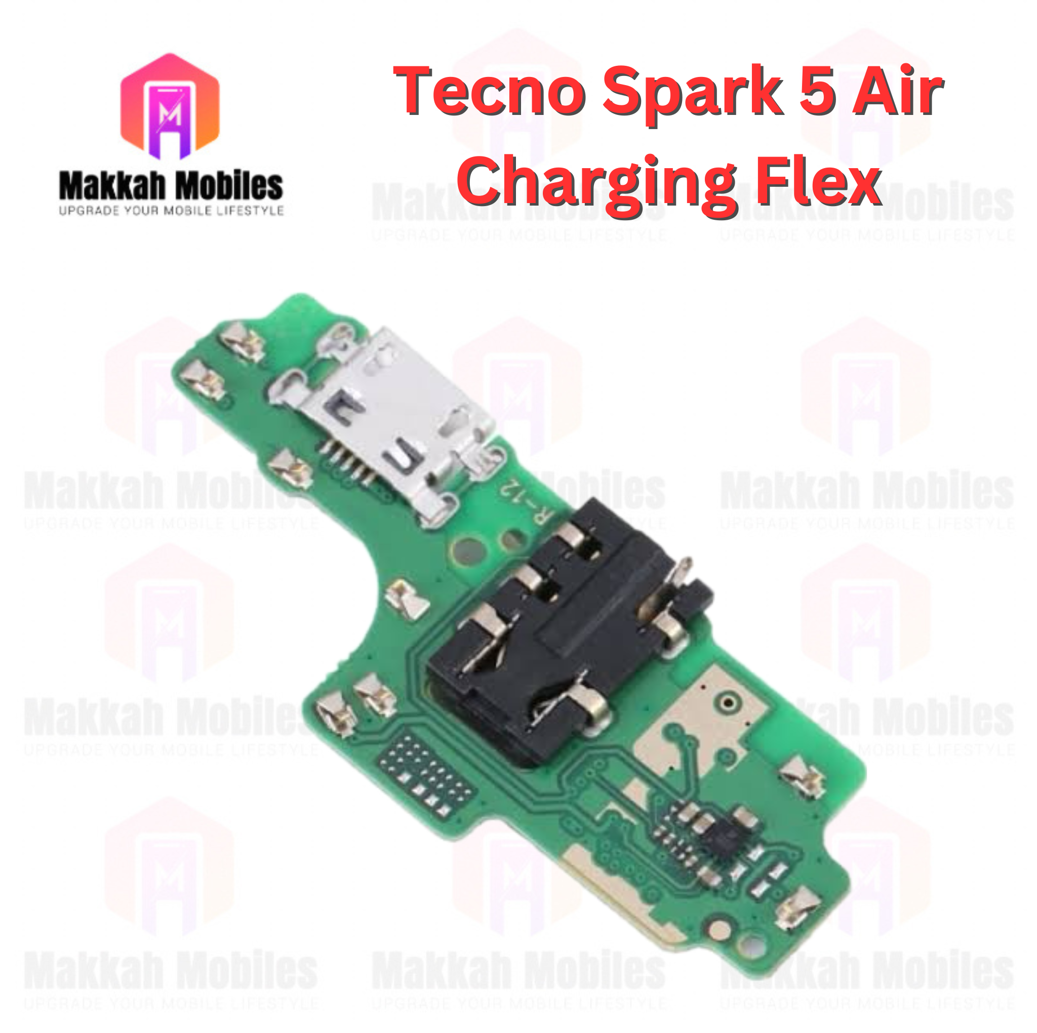 Tecno Spark 5 Air Charging Flex Original Board Replacement