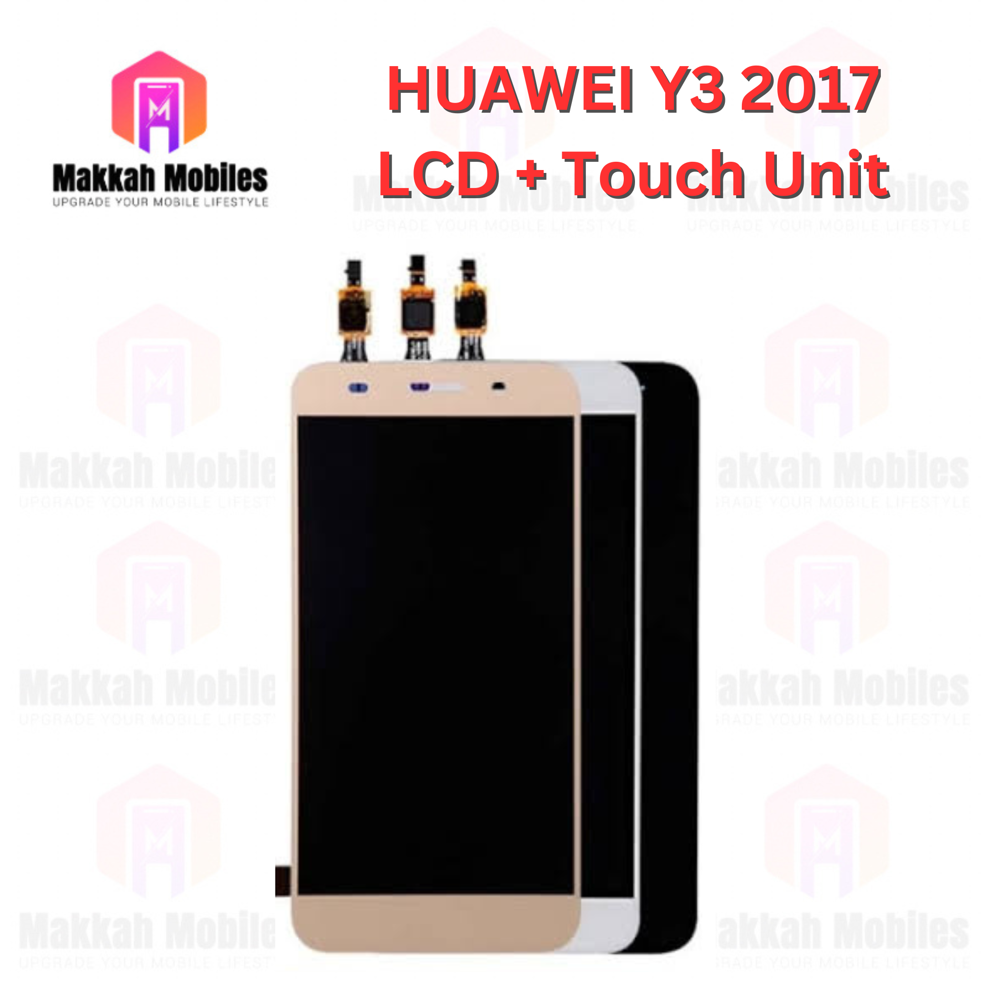 Huawei Y3 2017 LCD + Touch Complete Panel Unit Replacement