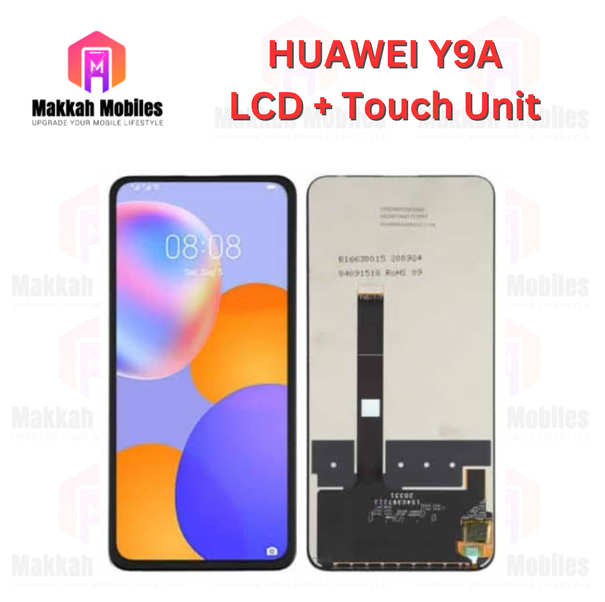 Huawei Y9A LCD + Touch Complete Panel Unit Replacement