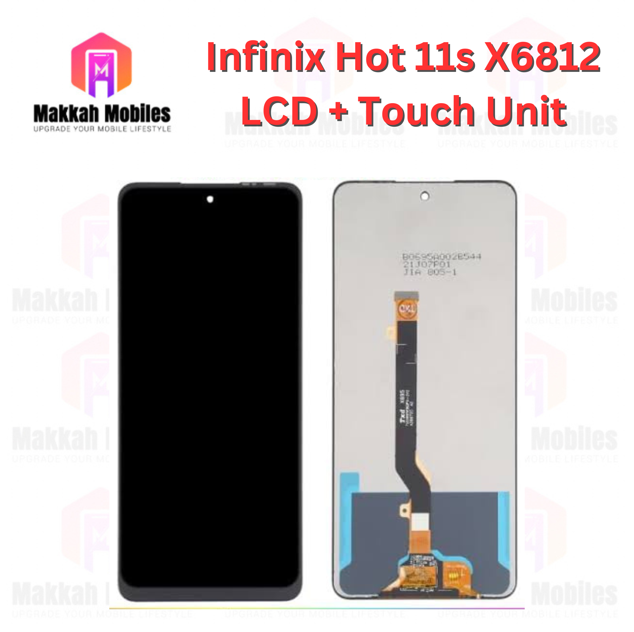 Infinix Hot 11s X6812 LCD + Touch Complete Panel Unit