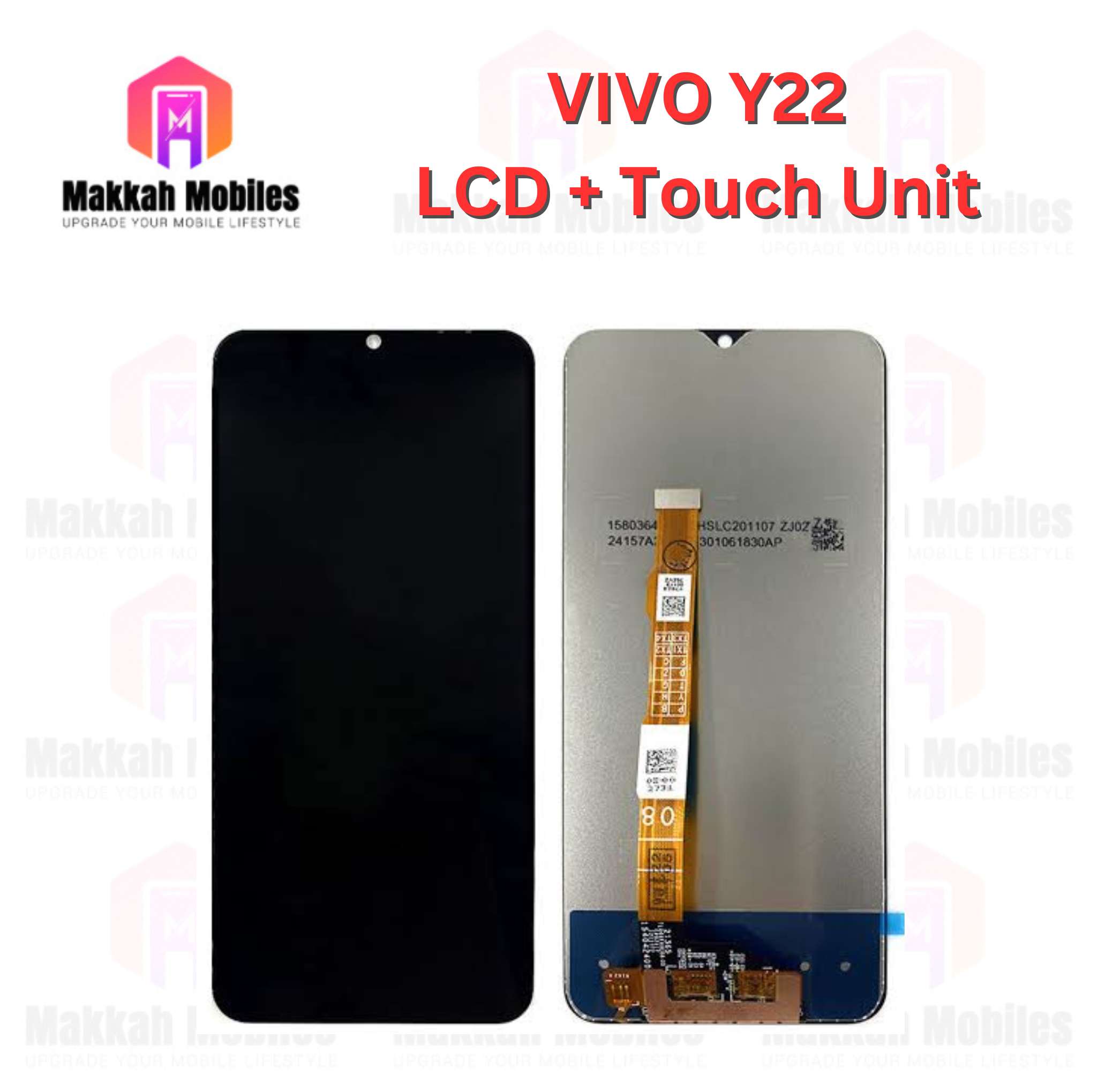 Vivo Y22 LCD + Touch Complete Panel Unit