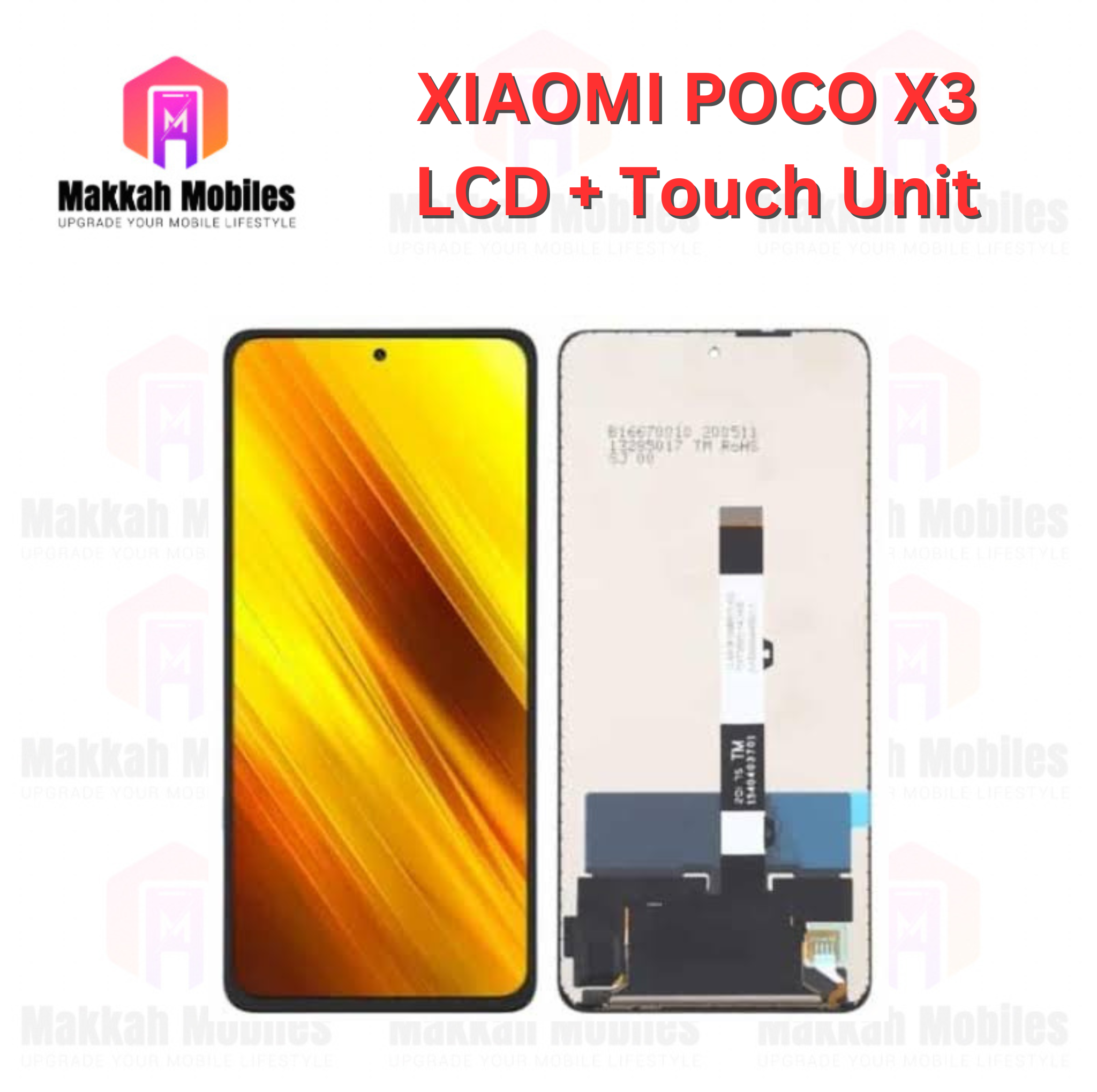 Xiaomi Redmi Poco X3 LCD + Touch Complete Panel Unit