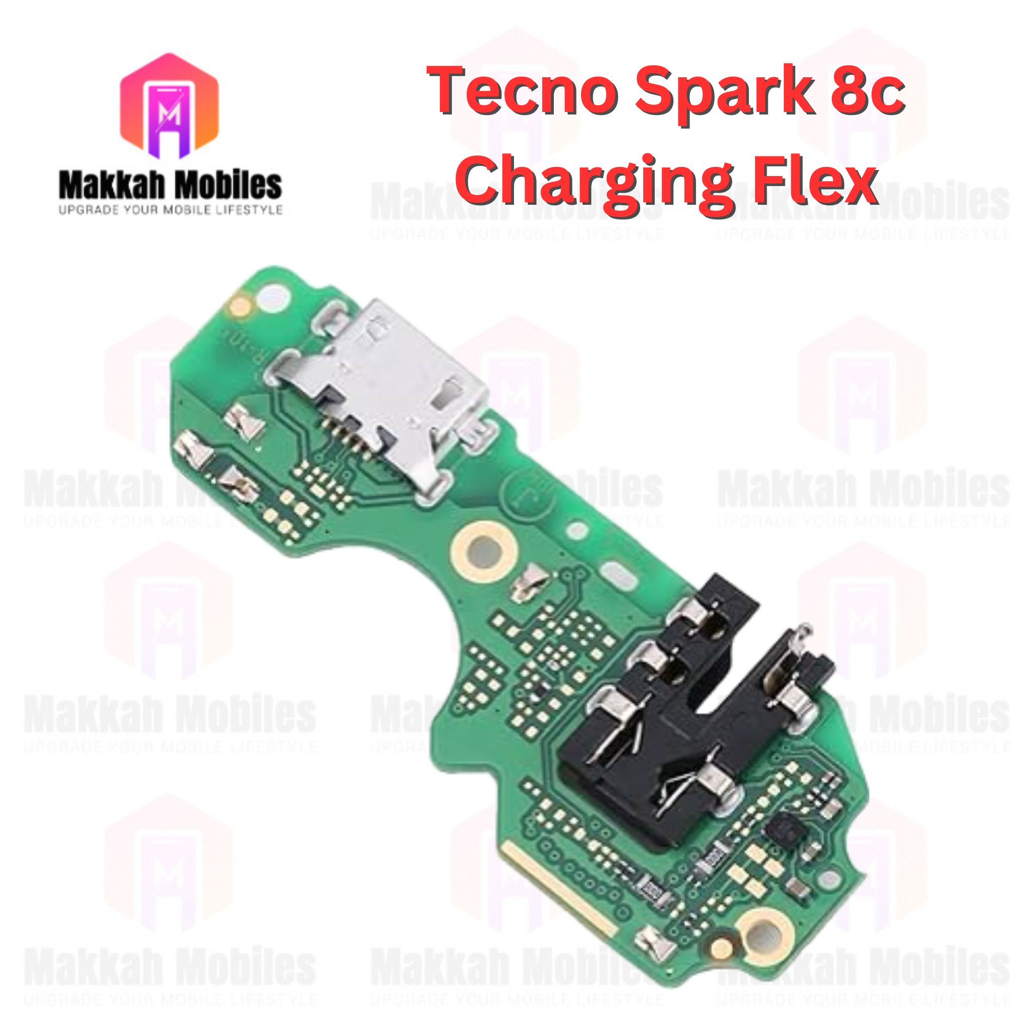 Tecno Spark 8c Charging Flex Original Port Board Replacement