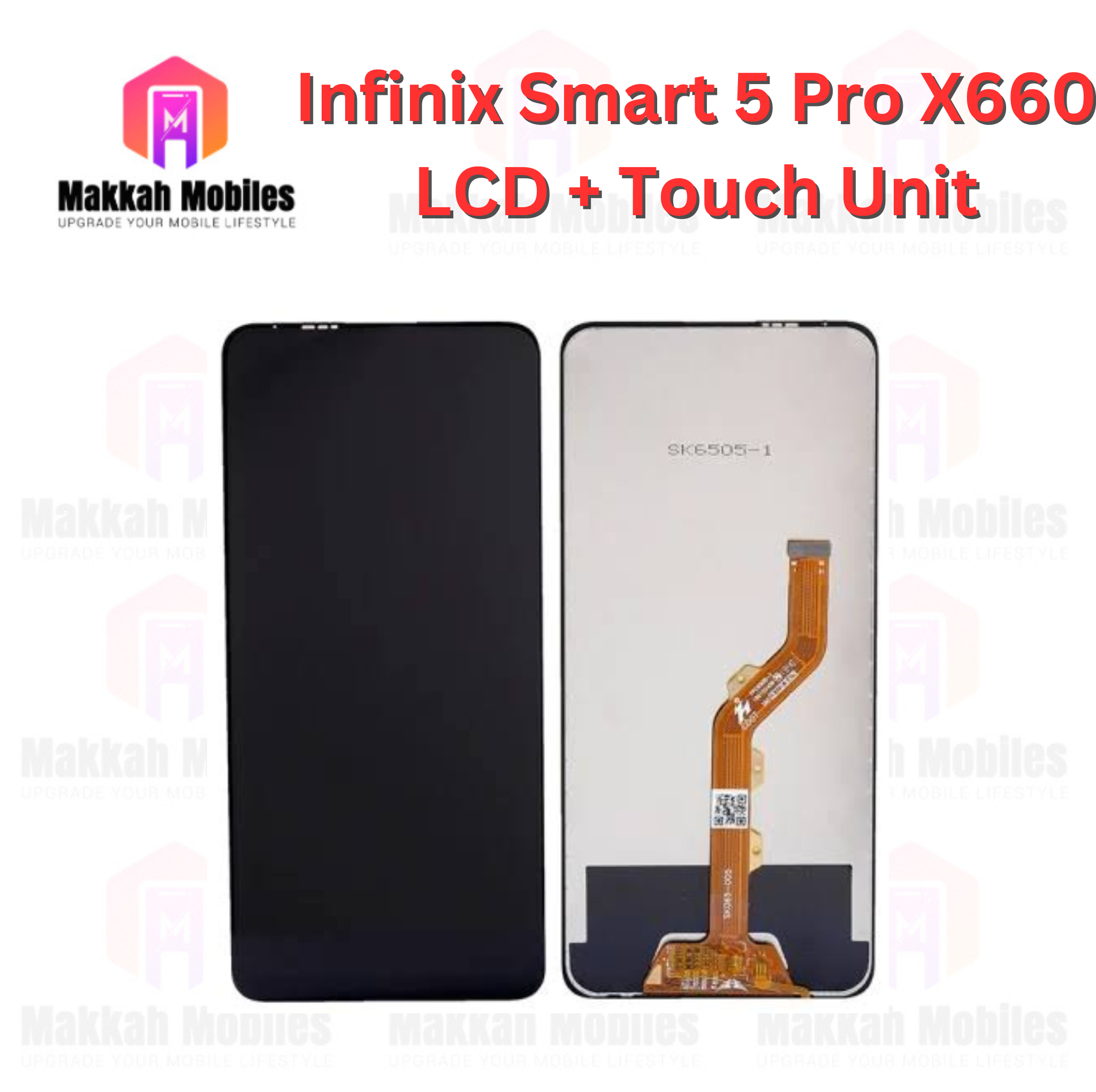 Infinix Smart 5 Pro LCD + Touch Complete Panel Unit