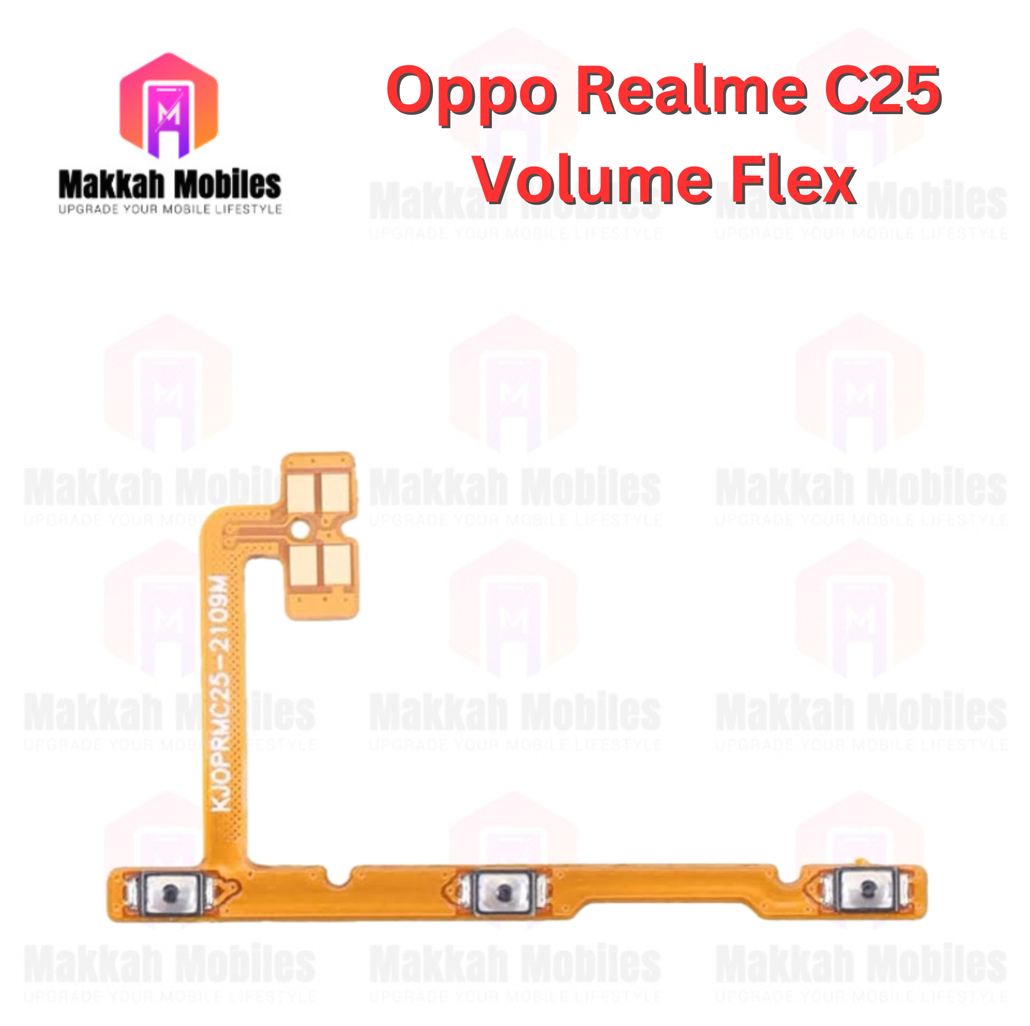 Oppo Realme C25 Volume Button Flex Power On Off Strip Replacement