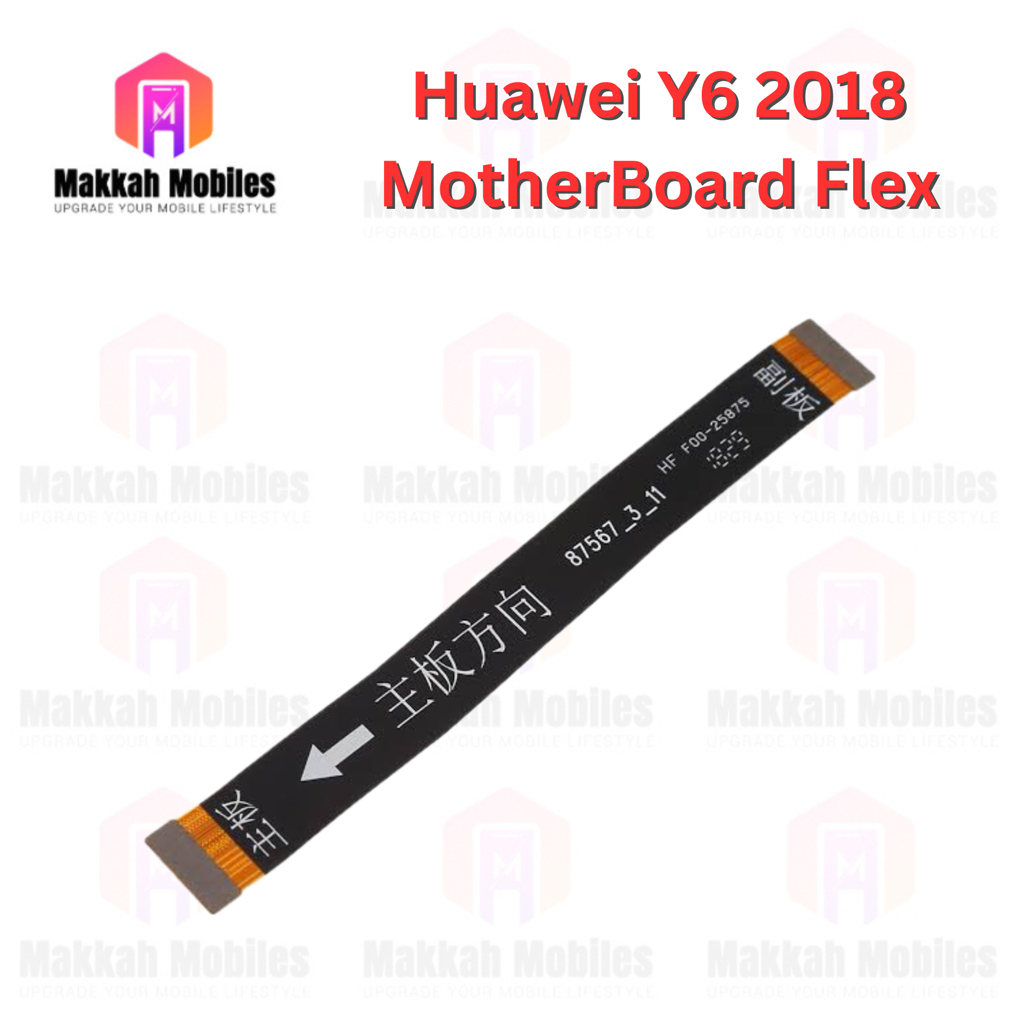 Huawei Y6 2018 Motherboard Connector Flex Display Connector Strip