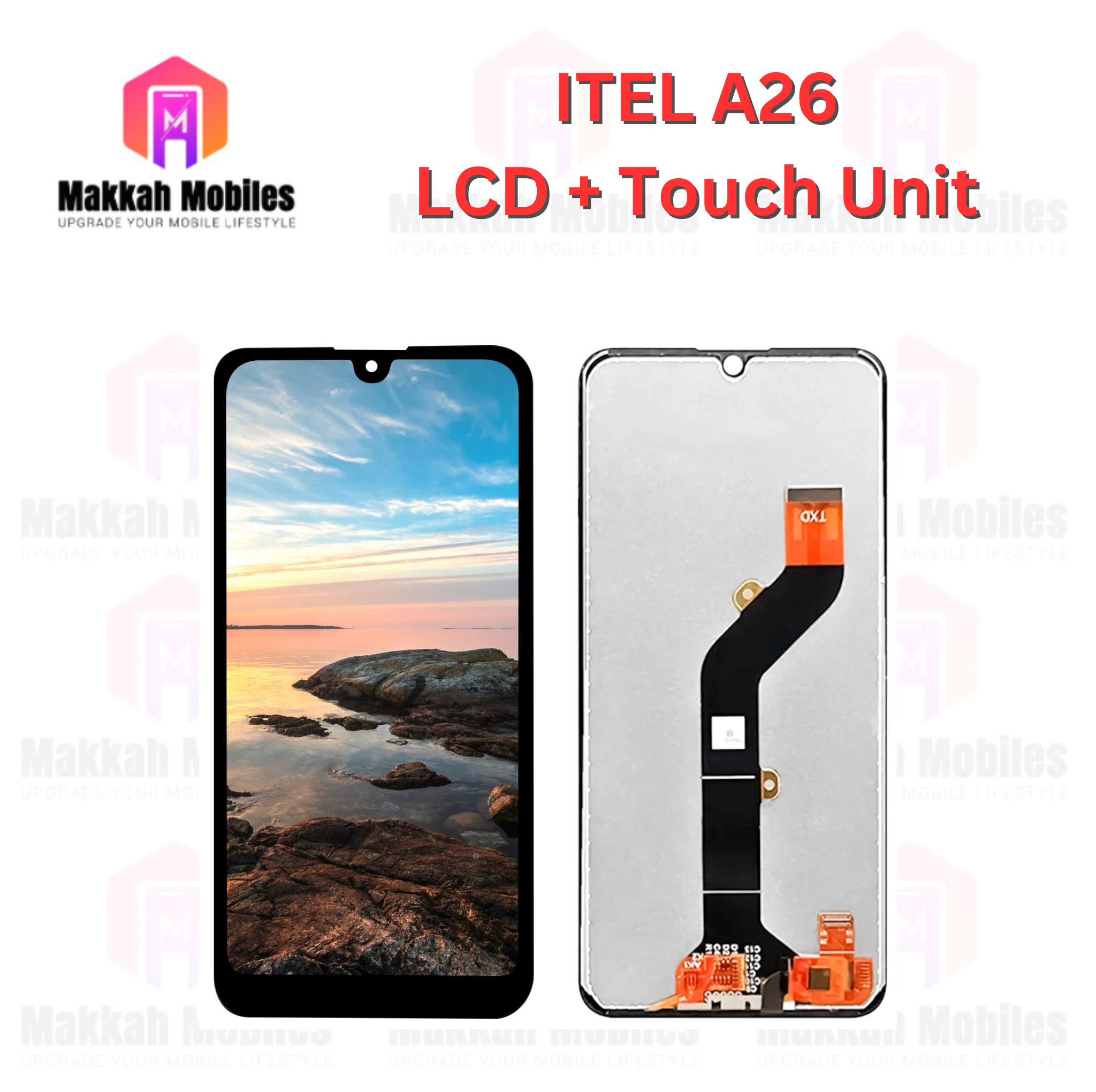 Itel A26 LCD + Touch Complete Panel Unit