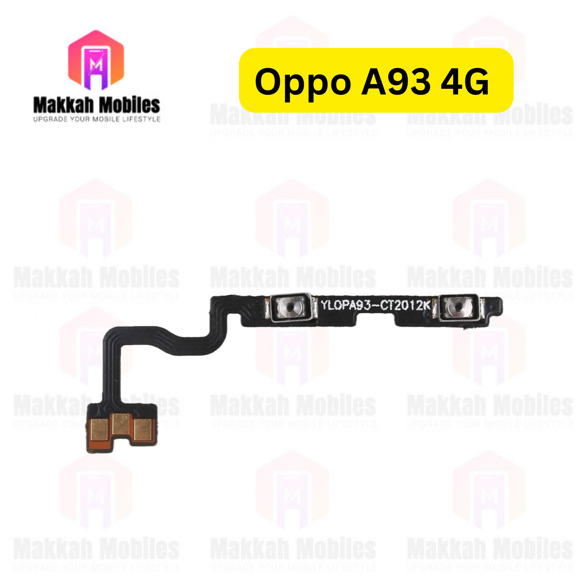 Oppo A93 4G Power Button On Off Strip Volume Flex