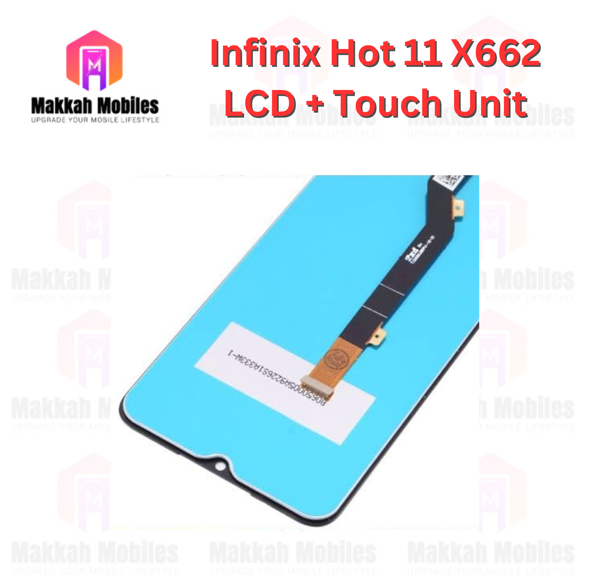 Infinix Hot 11 X662 LCD + Touch Complete Panel Unit