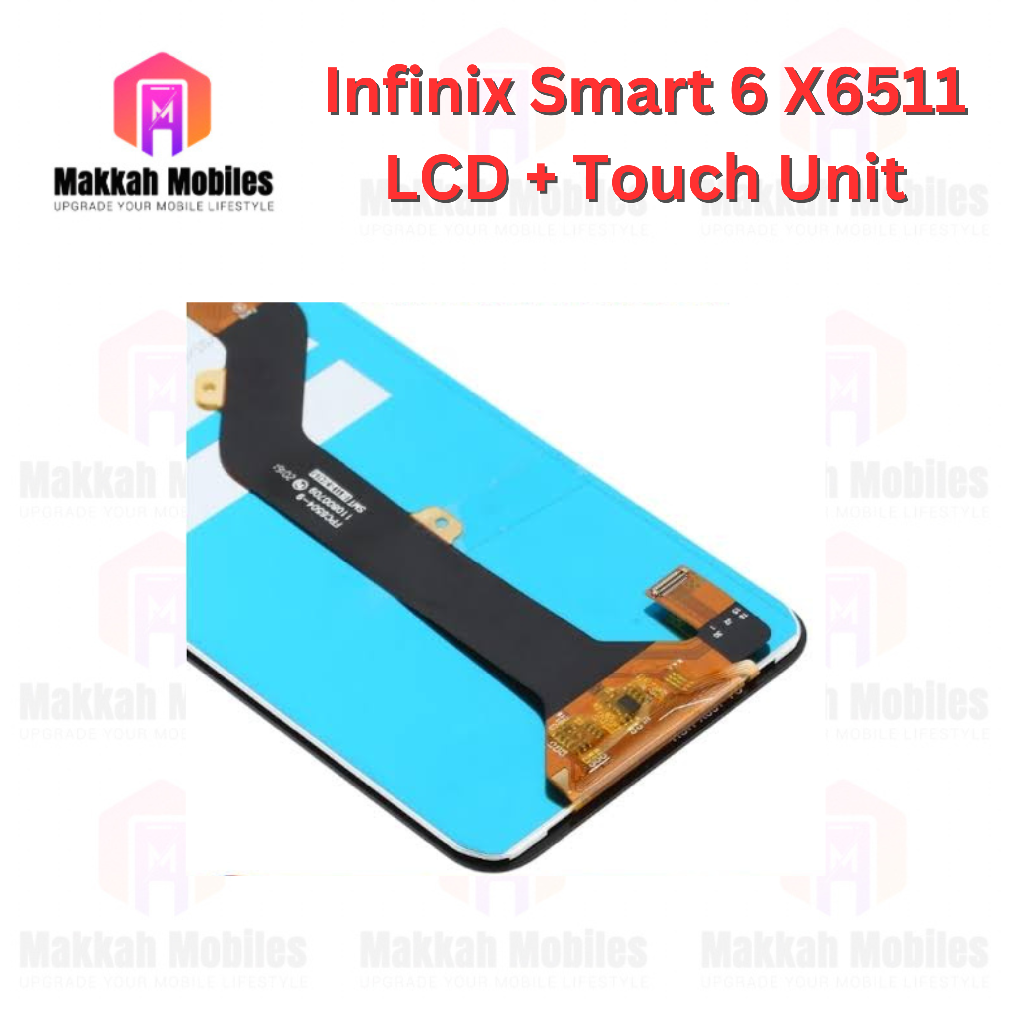 Infinix Smart 6 X6511 LCD + Touch Complete Panel Unit