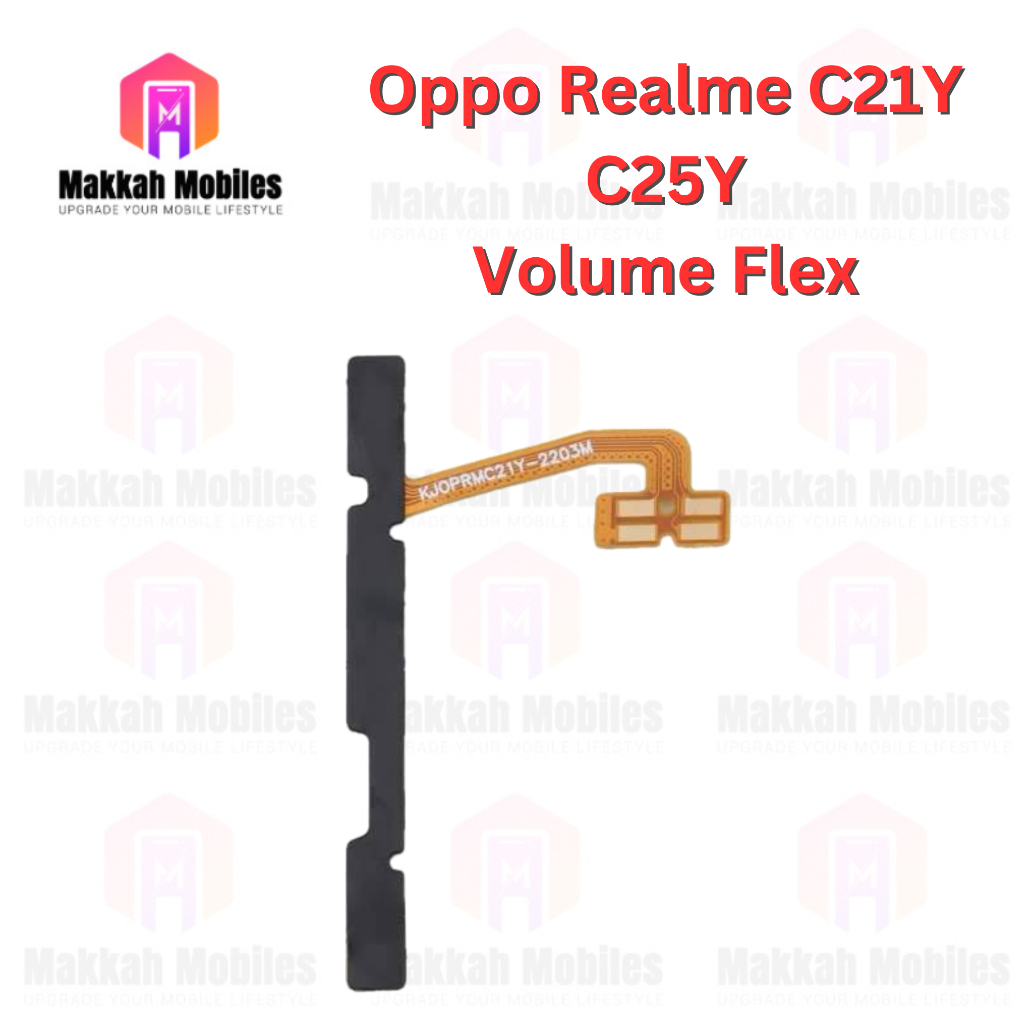 Oppo Realme C21y C25y Volume Button Flex Power On Off Strip Replacement