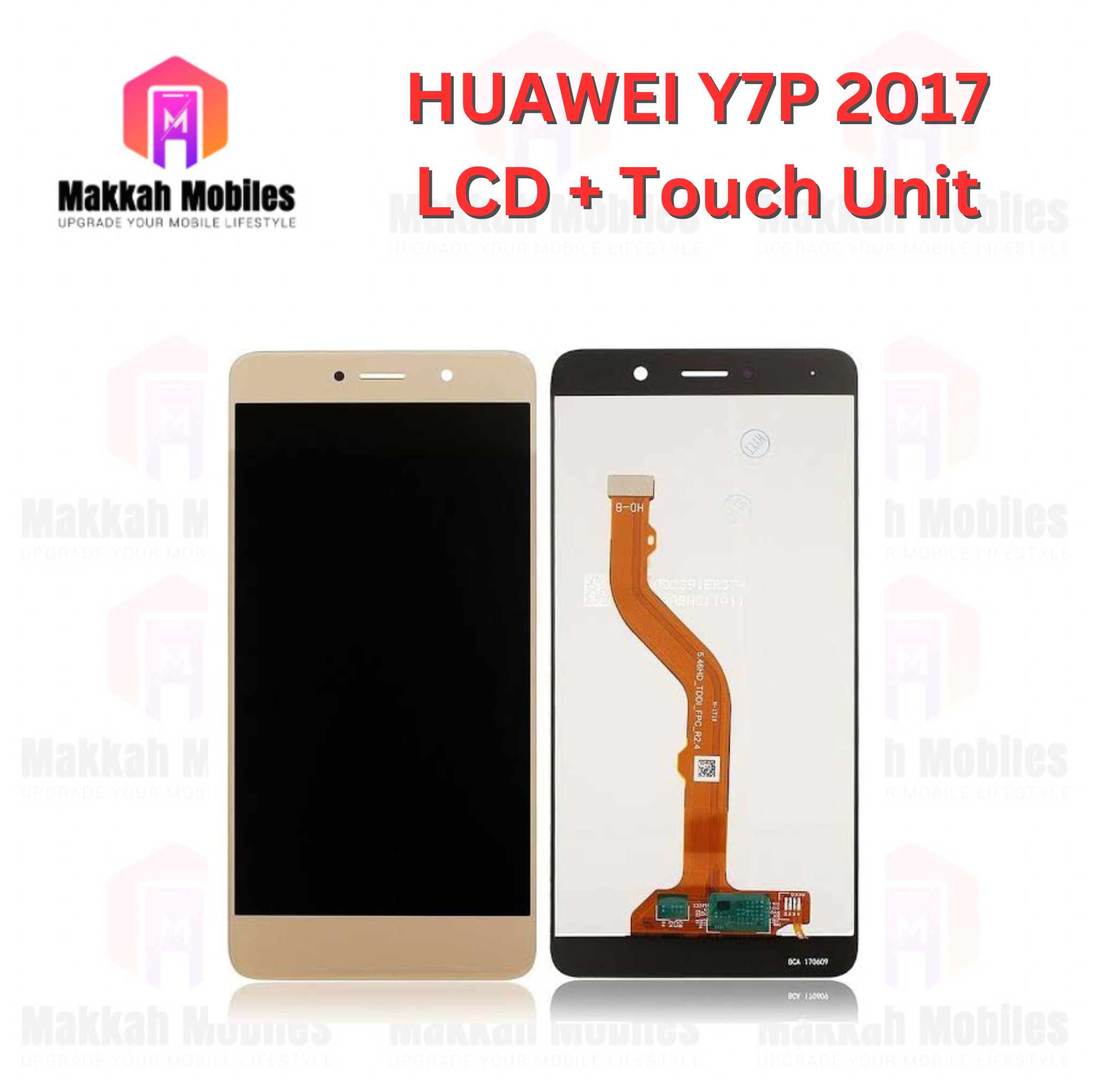 Huawei Y7 Prime 2017 LCD + Touch Complete Panel Unit Replacement