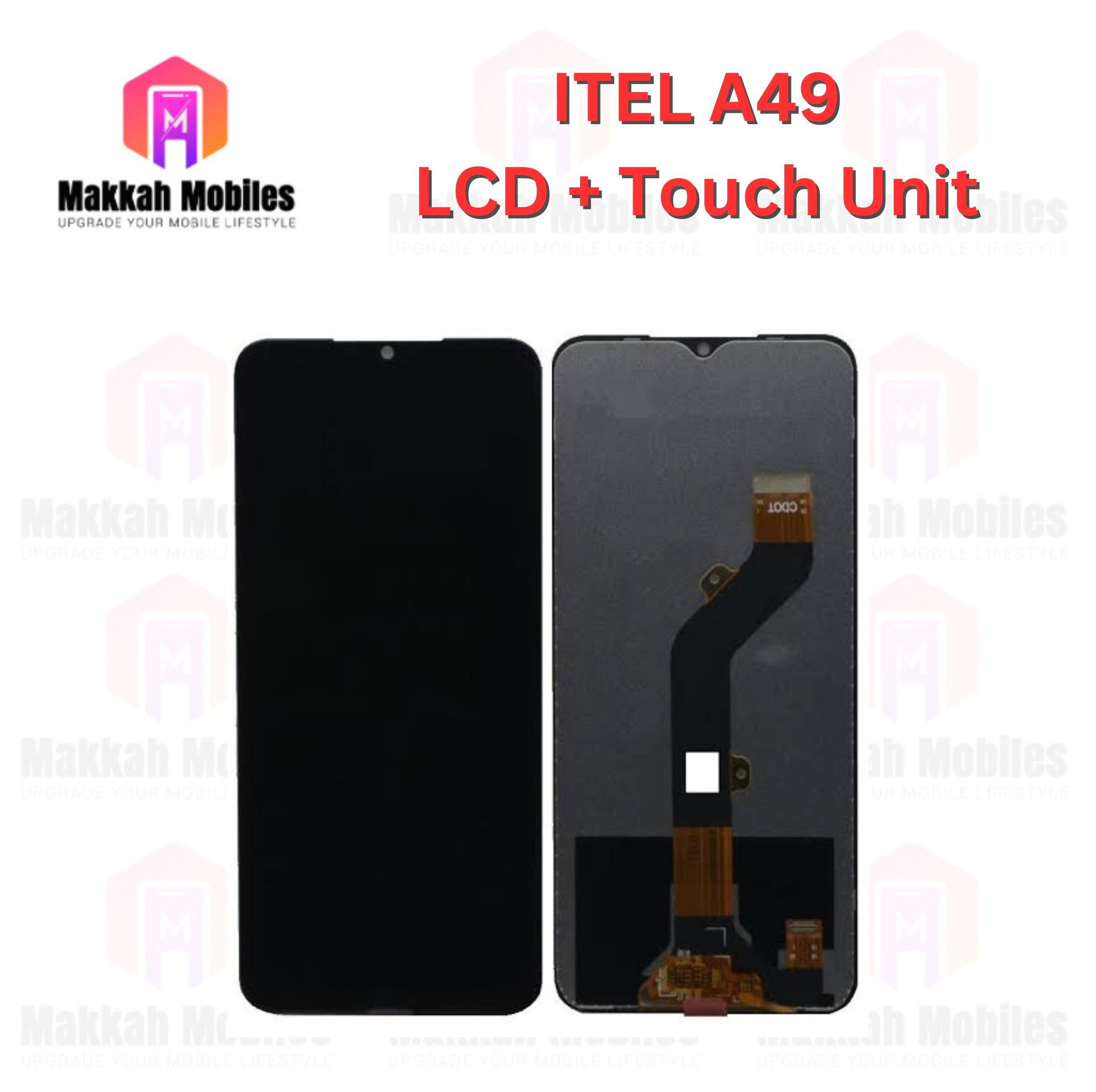 Itel A49 LCD + Touch Complete Panel Unit