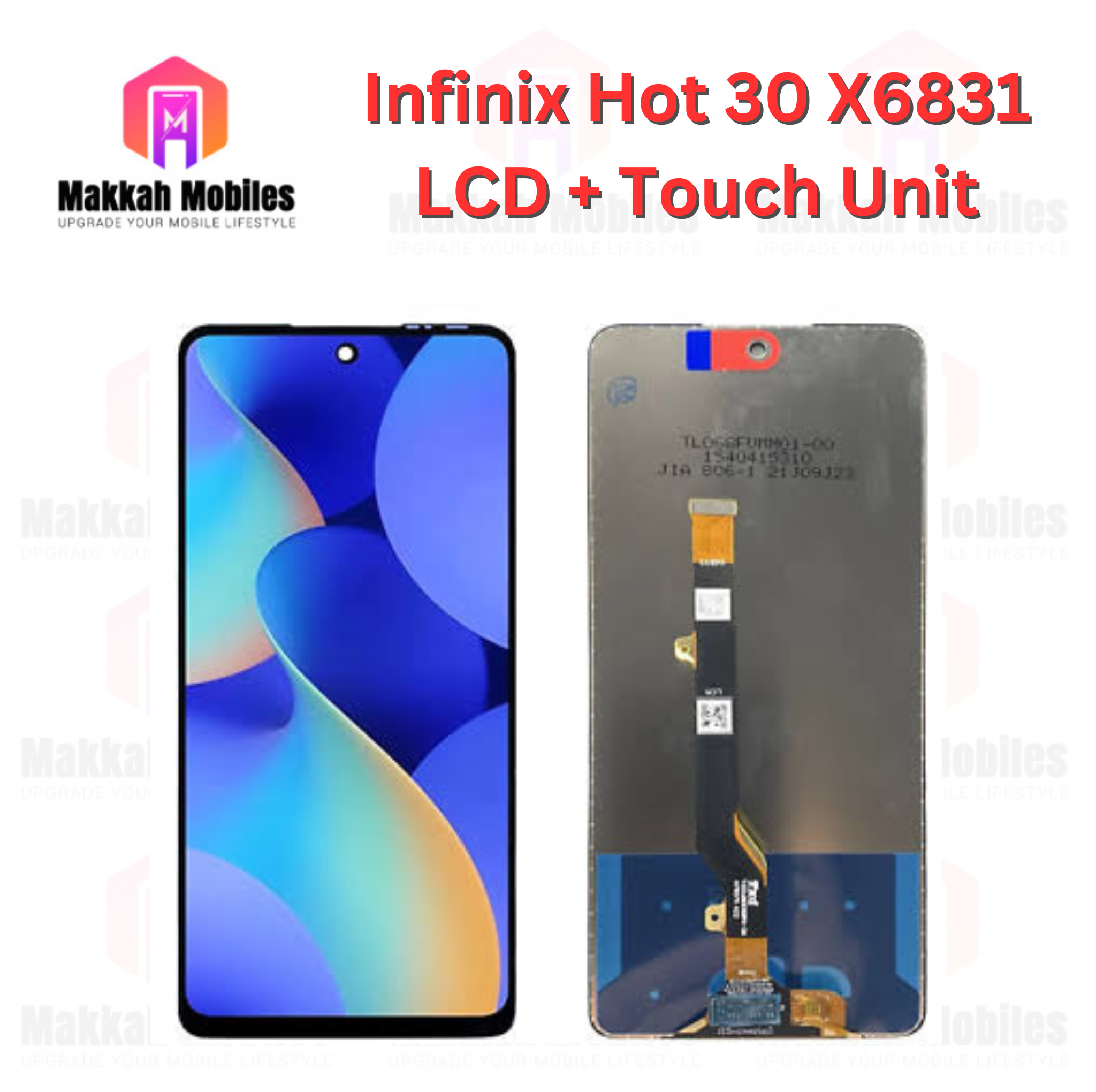 Infinix Hot 30 X6831 LCD + Touch Complete Panel Unit