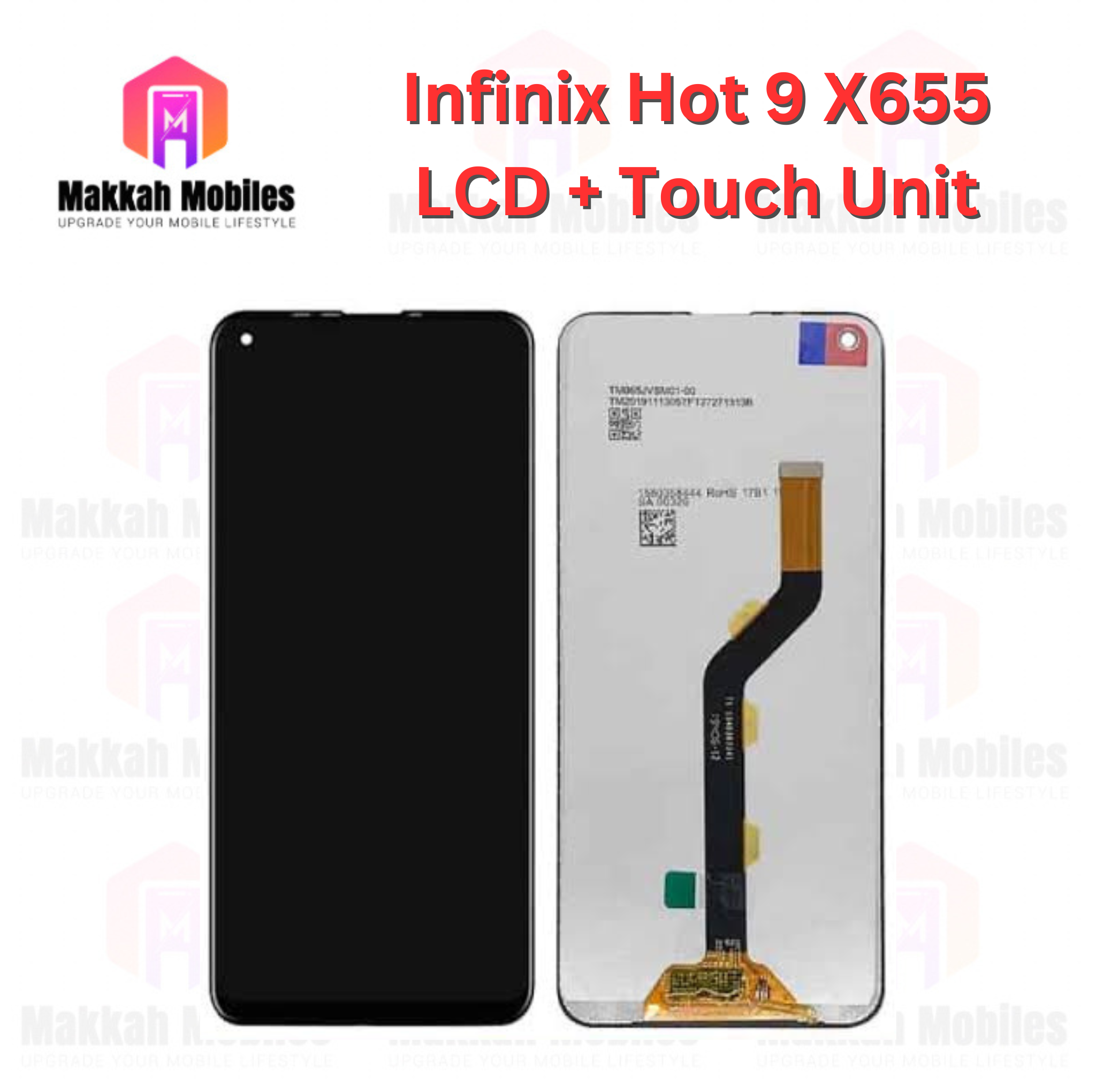 Infinix Hot 9 X655 LCD + Touch Complete Panel Unit