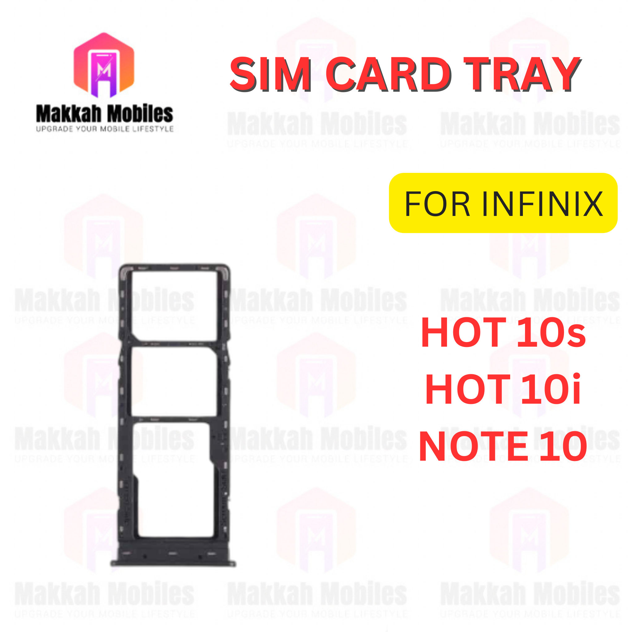 Infinix Hot 10s, Hot 10i, Note 10 Sim Tray Replacement