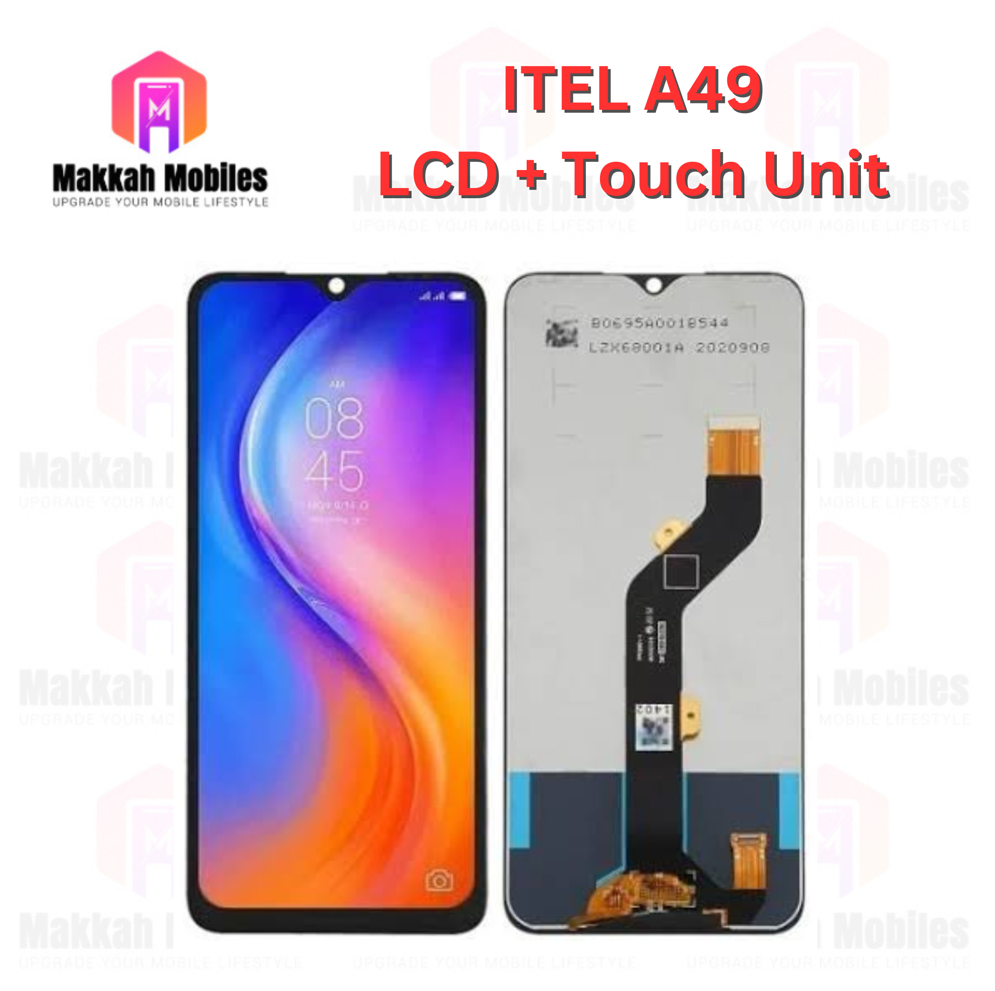 Itel A49 LCD + Touch Complete Panel Unit