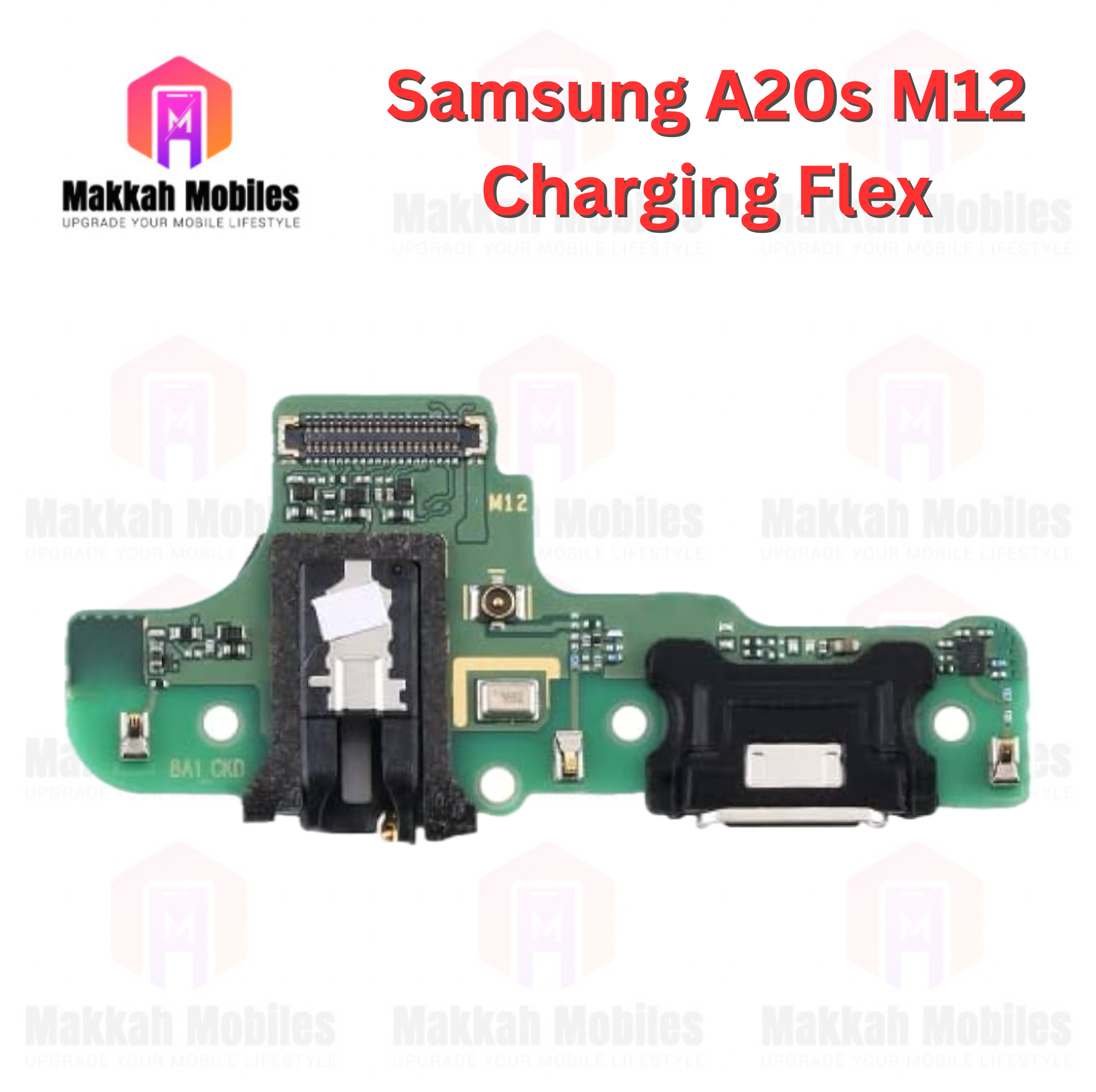 Samsung A20s M12 M14 Charging Flex Original Port Board Replacement