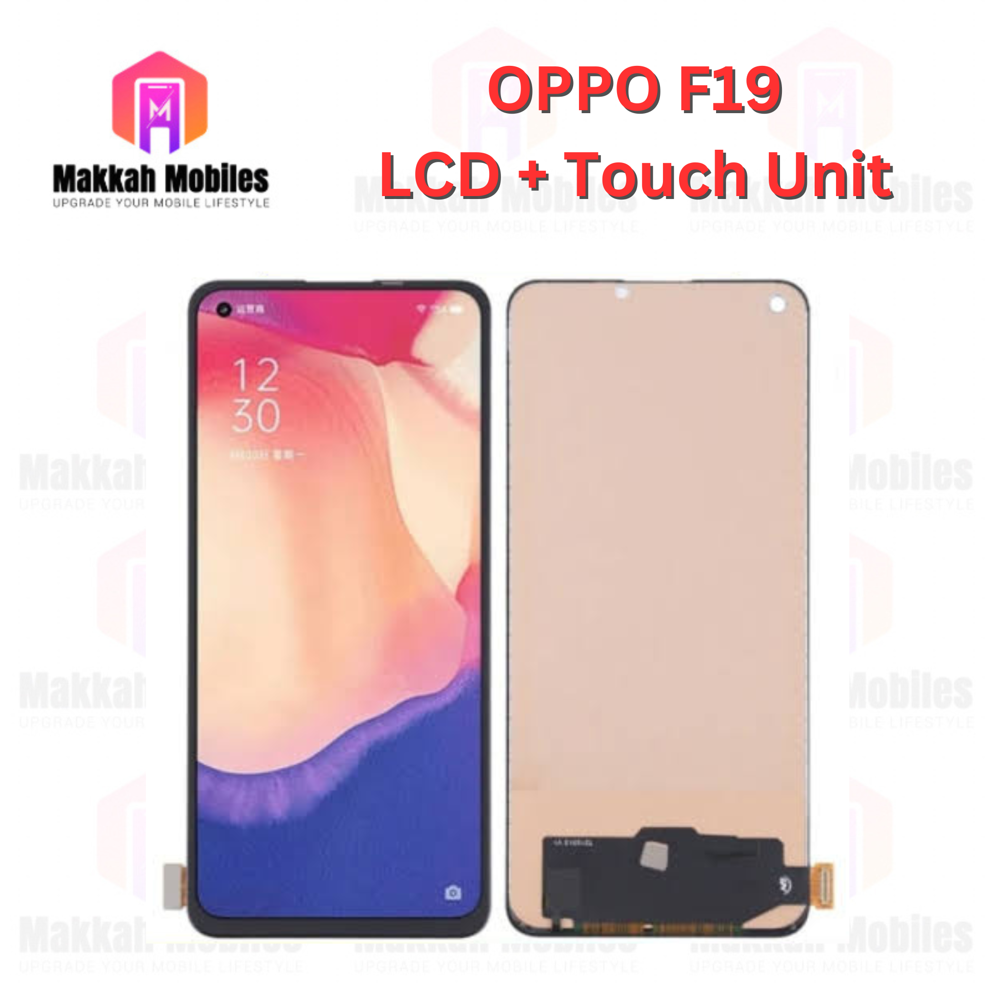 Oppo F19 LCD + Touch Complete Panel Unit