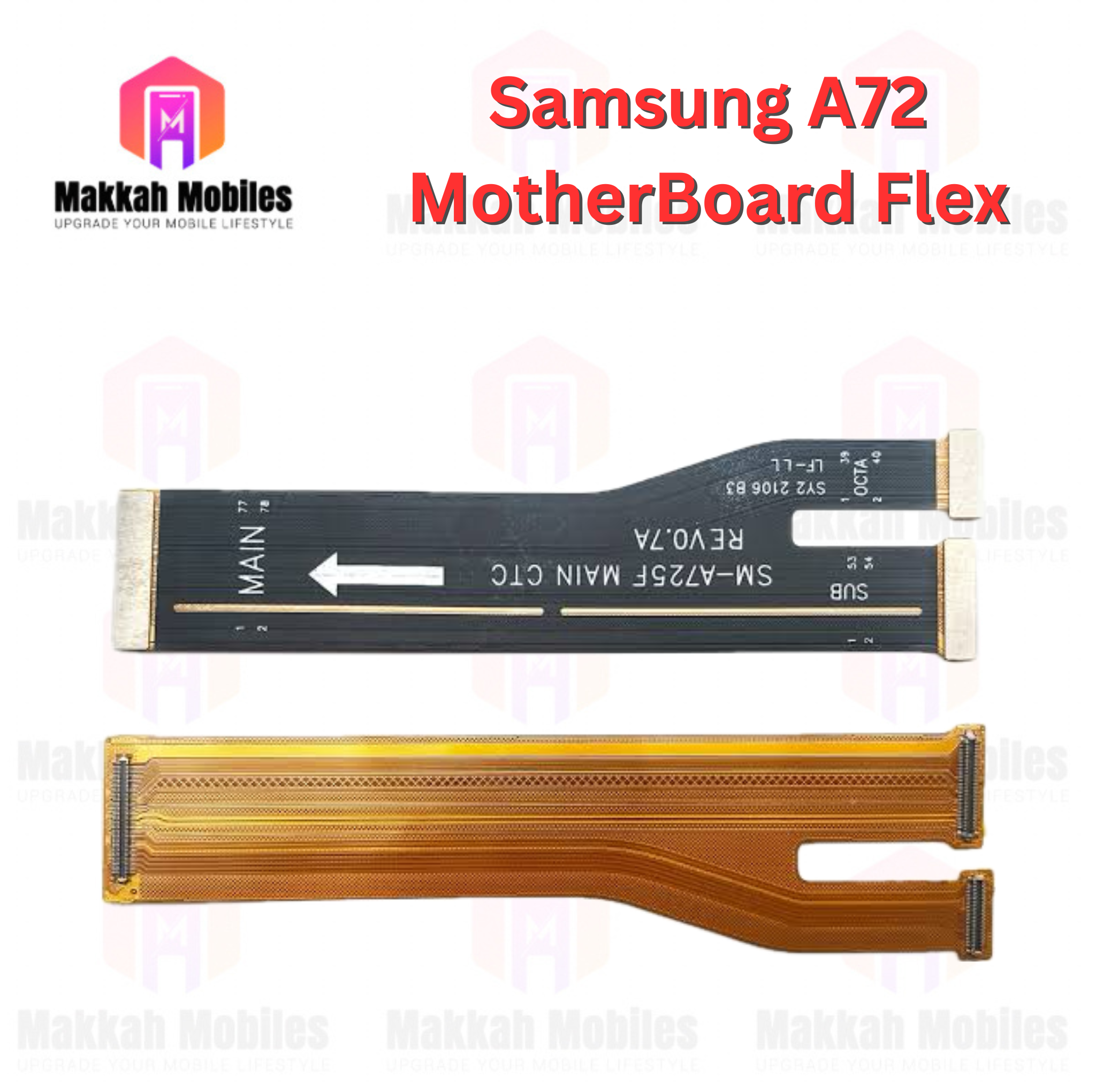 Samsung A72 Main Board Strip Motherboard Connector Cable Flex