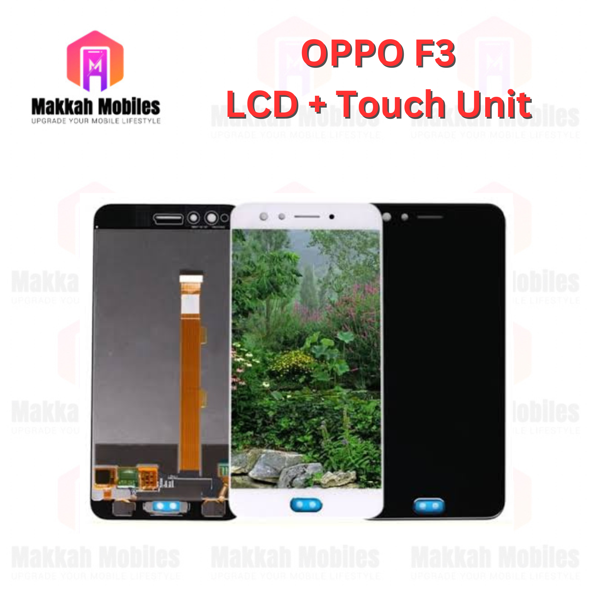 Oppo F3 LCD + Touch Complete Panel Unit