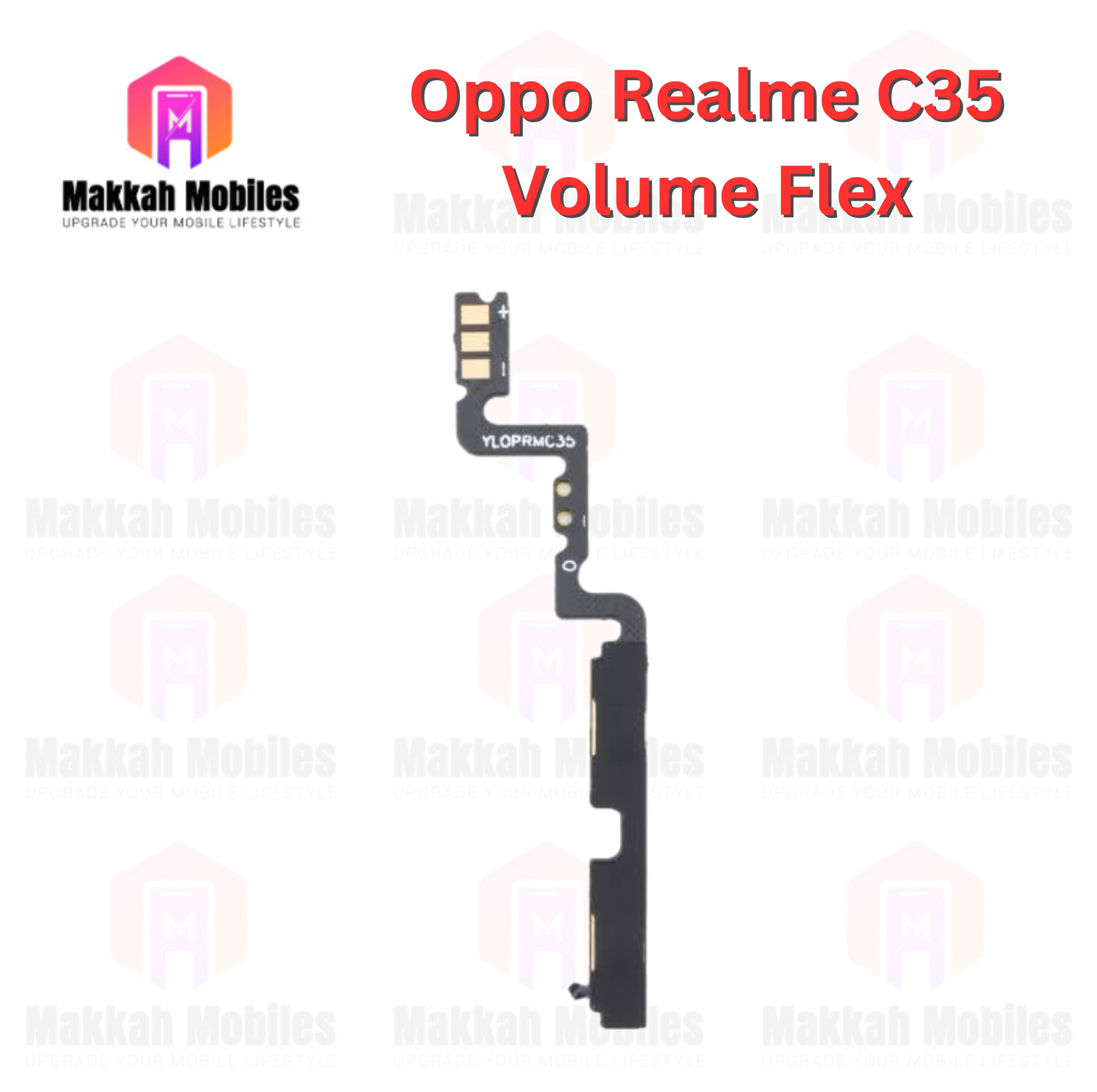 Oppo Realme C35 Volume Flex Power On Off Button Strip Replacement