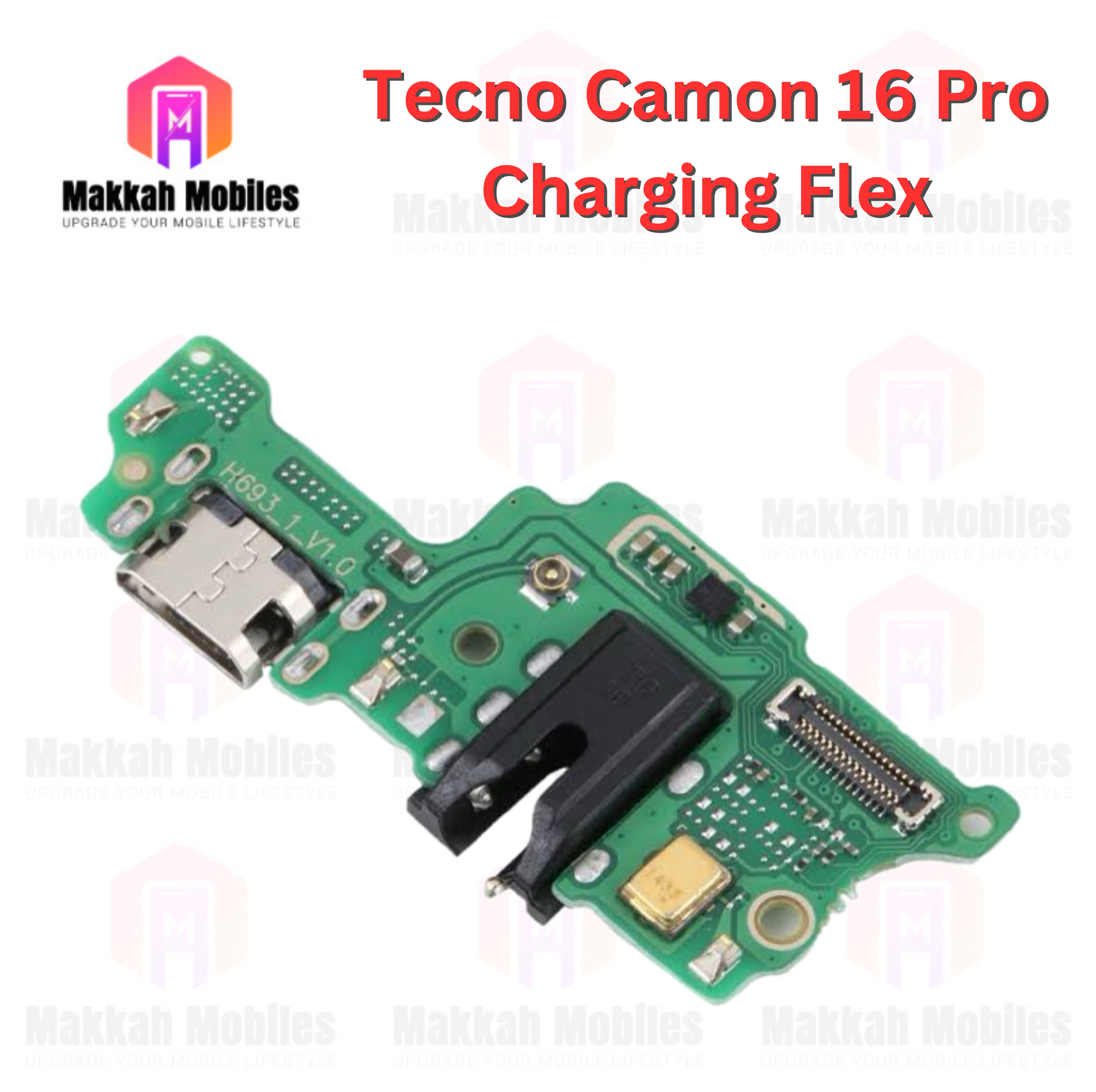 Tecno Camon 16 Pro Charging Flex Original Board Replacement