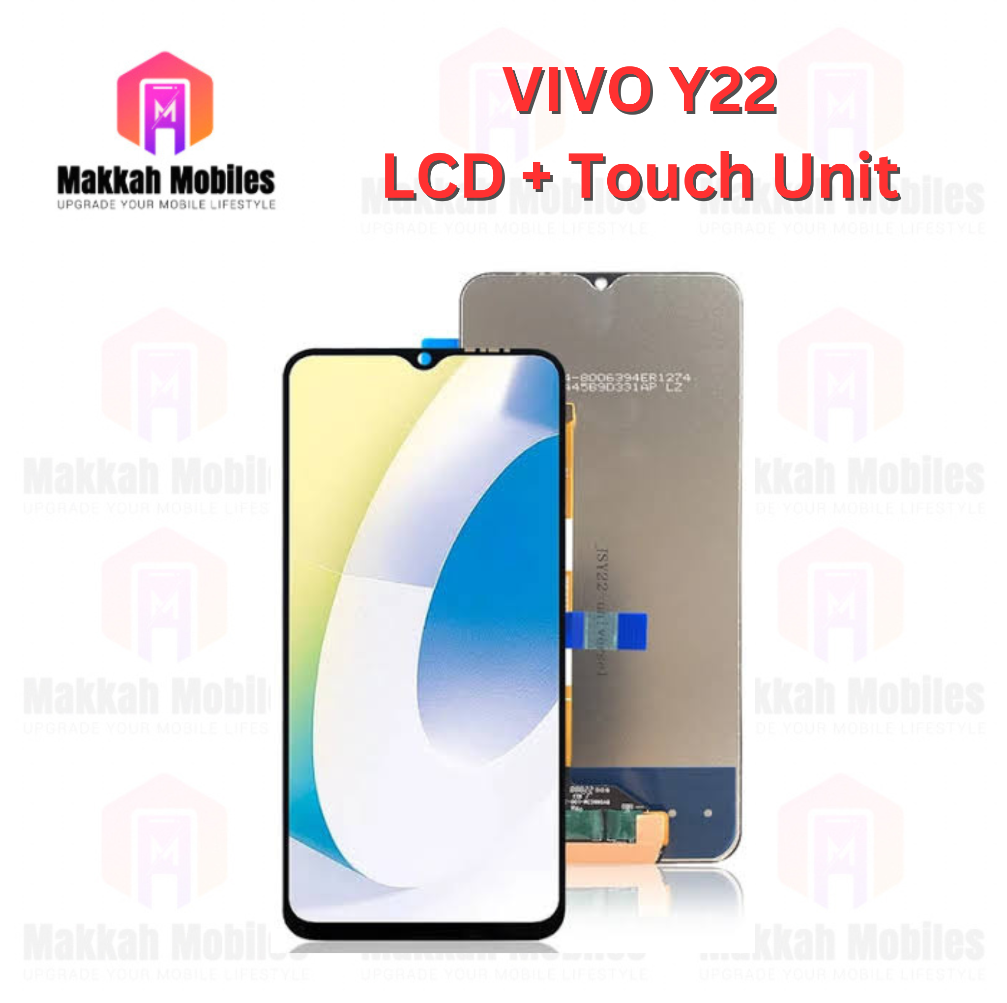 Vivo Y22 LCD + Touch Complete Panel Unit