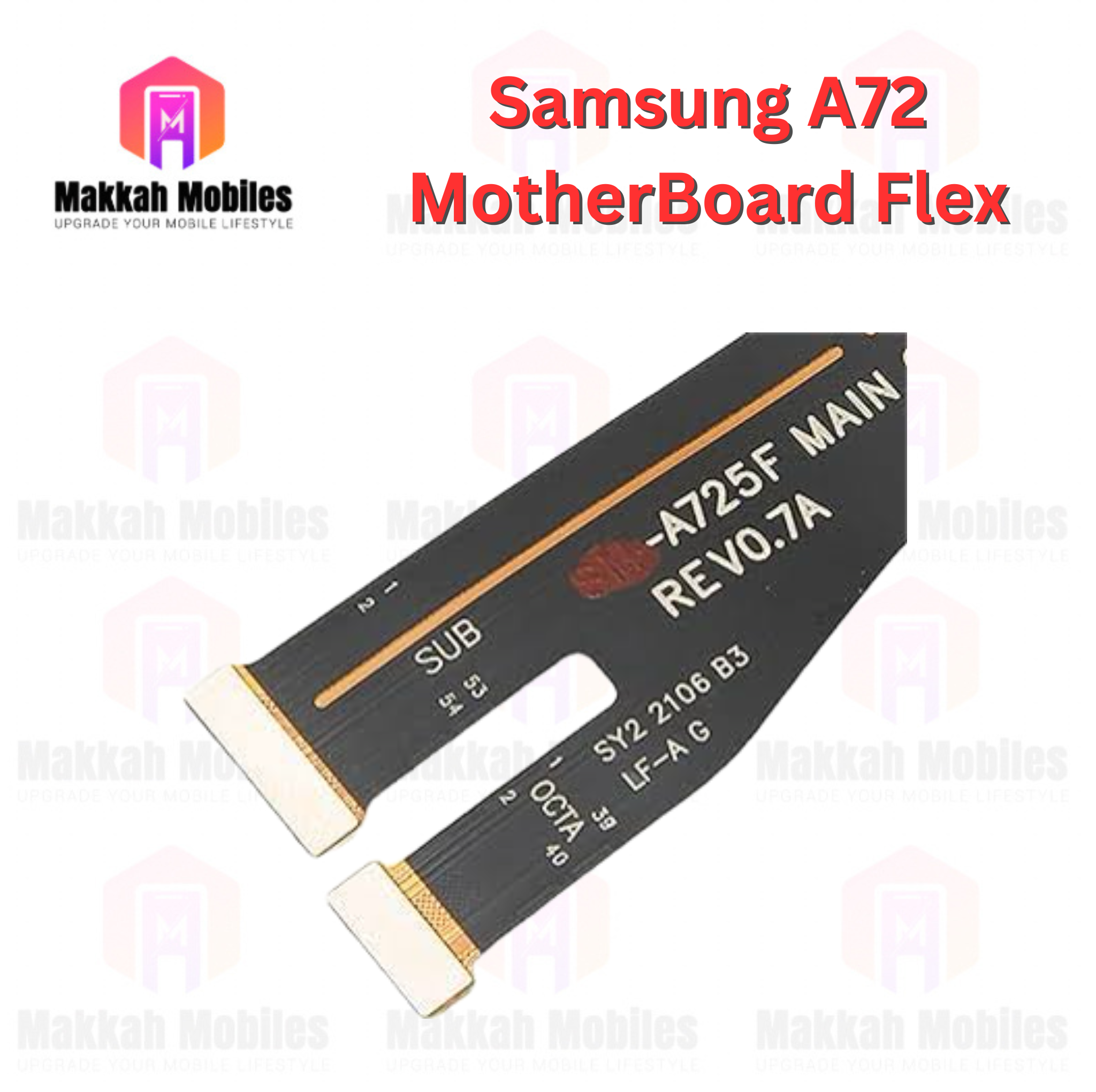 Samsung A72 Main Board Strip Motherboard Connector Cable Flex