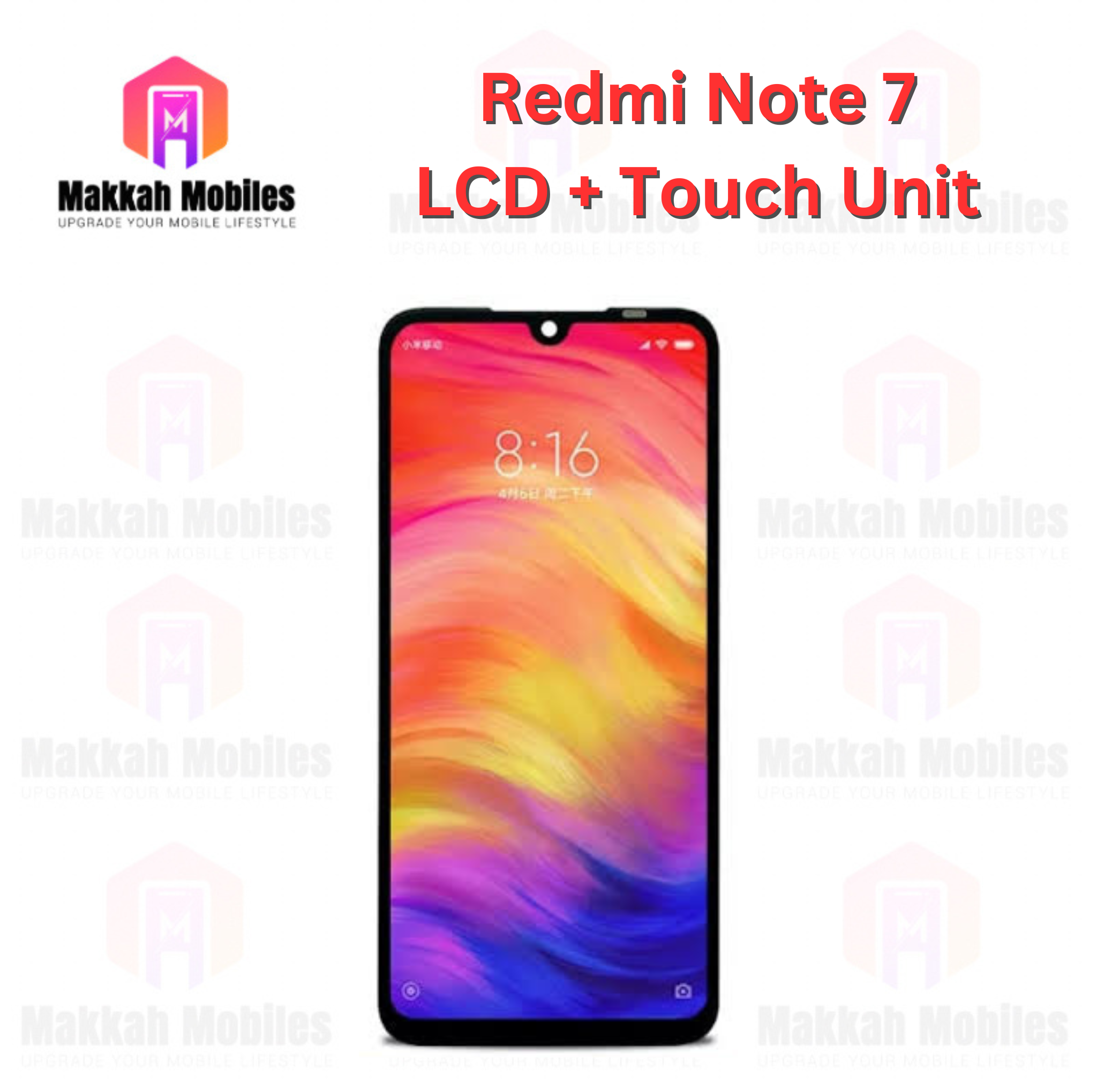 Xiaomi Redmi Note 7 LCD + Touch Complete Panel Unit