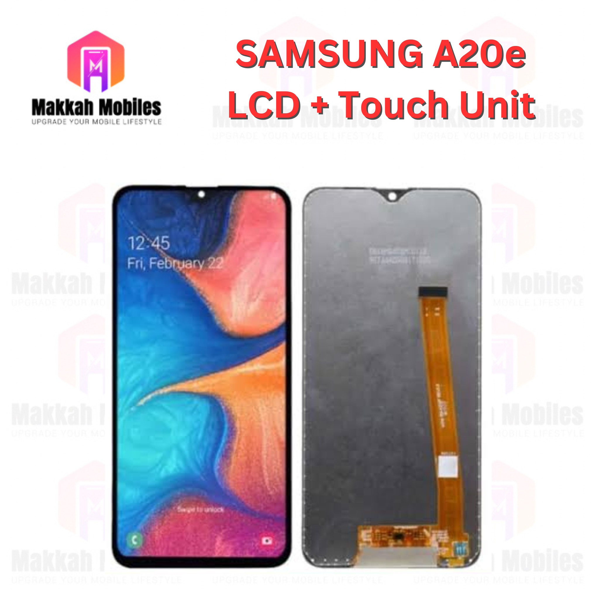 Samsung A20e LCD + Touch Complete Panel Unit