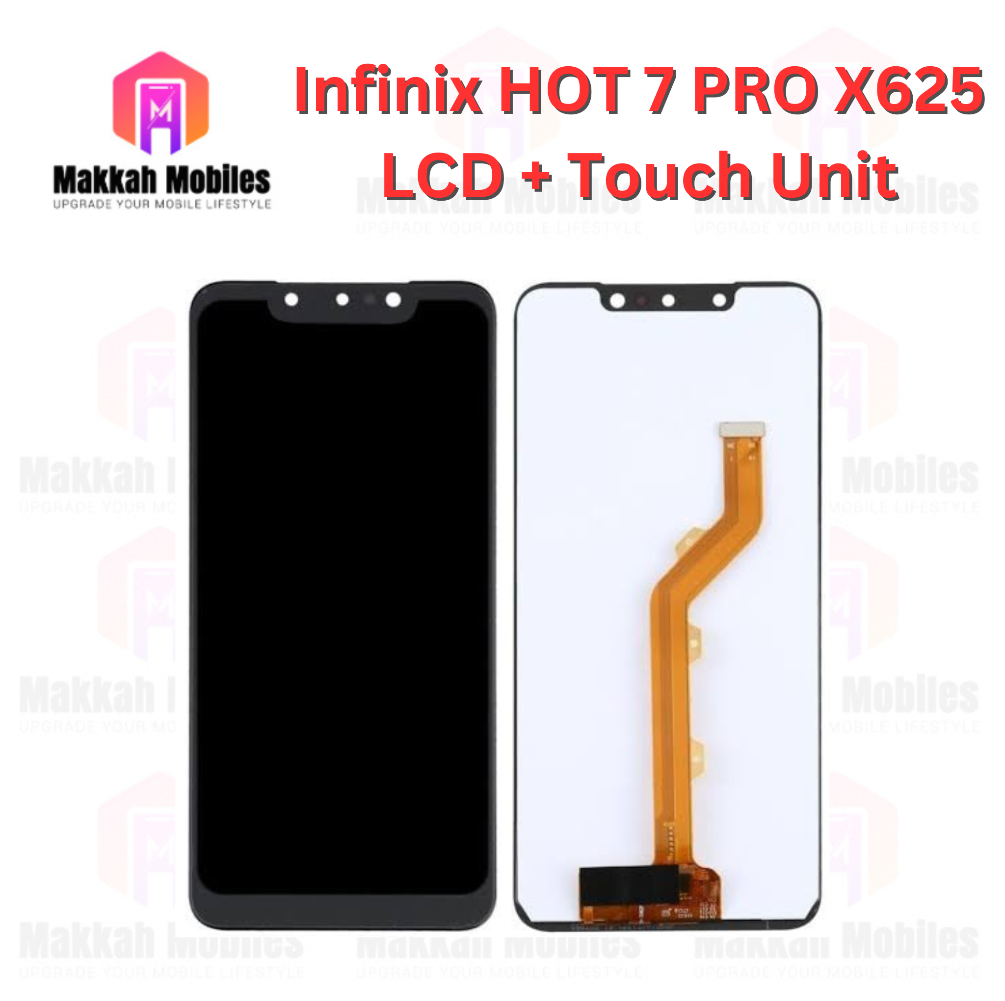 Infinix Hot 7 Pro X625 LCD + Touch Complete Panel Unit