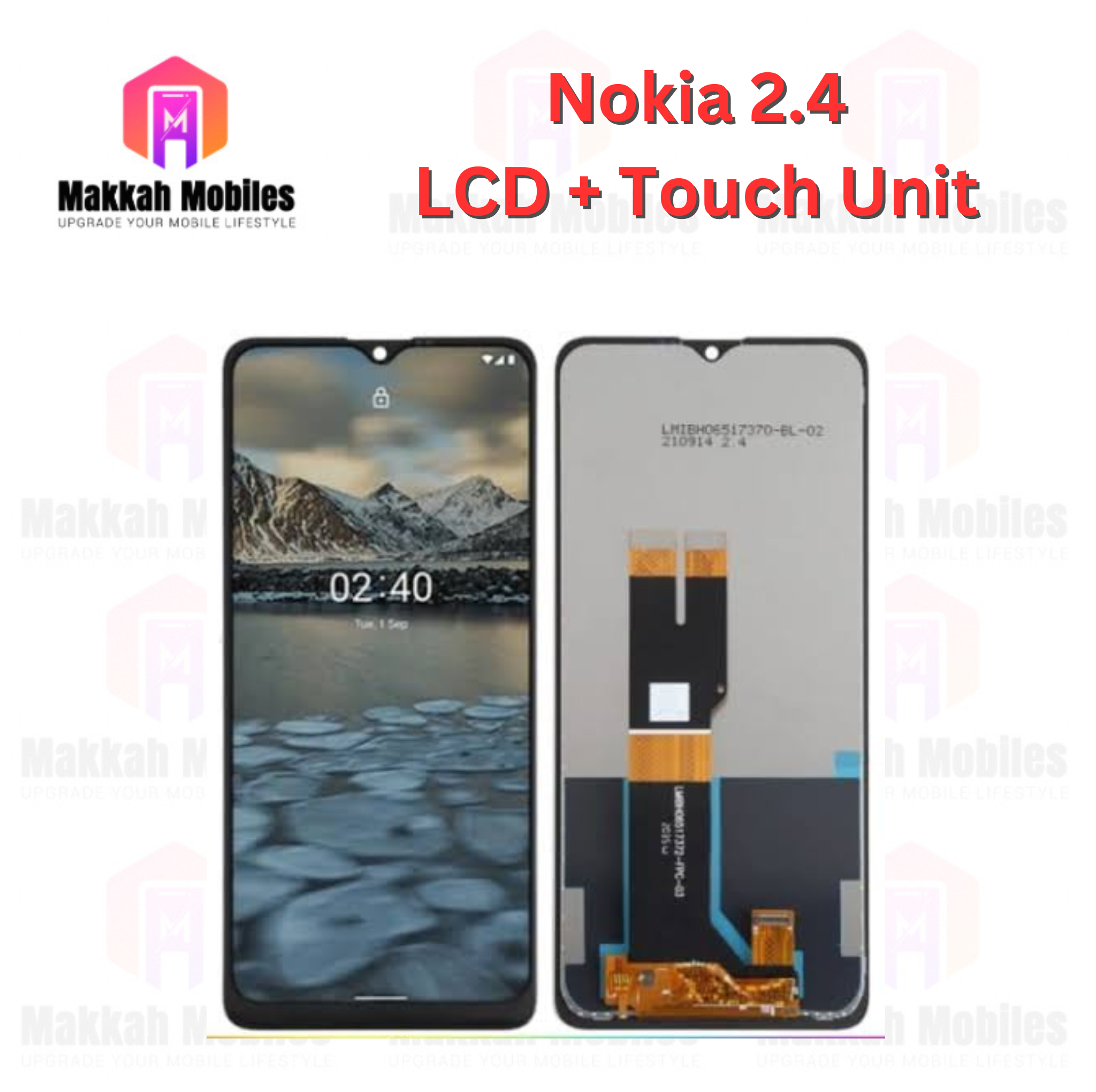 Nokia 2.4 LCD + Touch Complete Panel Unit