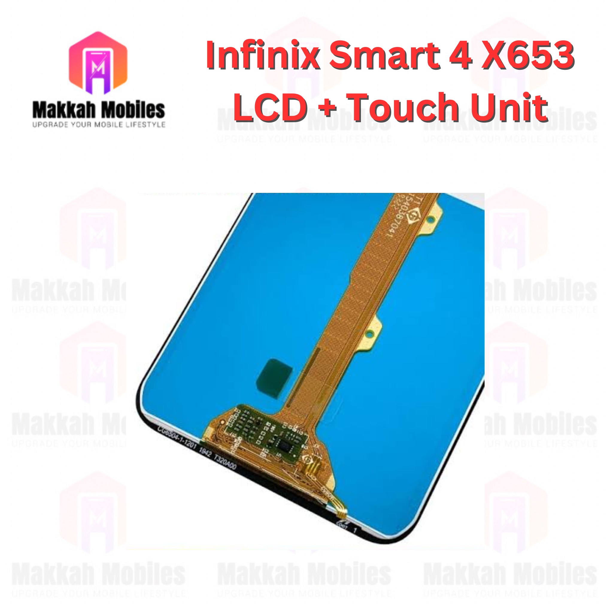 Infinix Smart 4 X653 LCD + Touch Complete Panel Unit