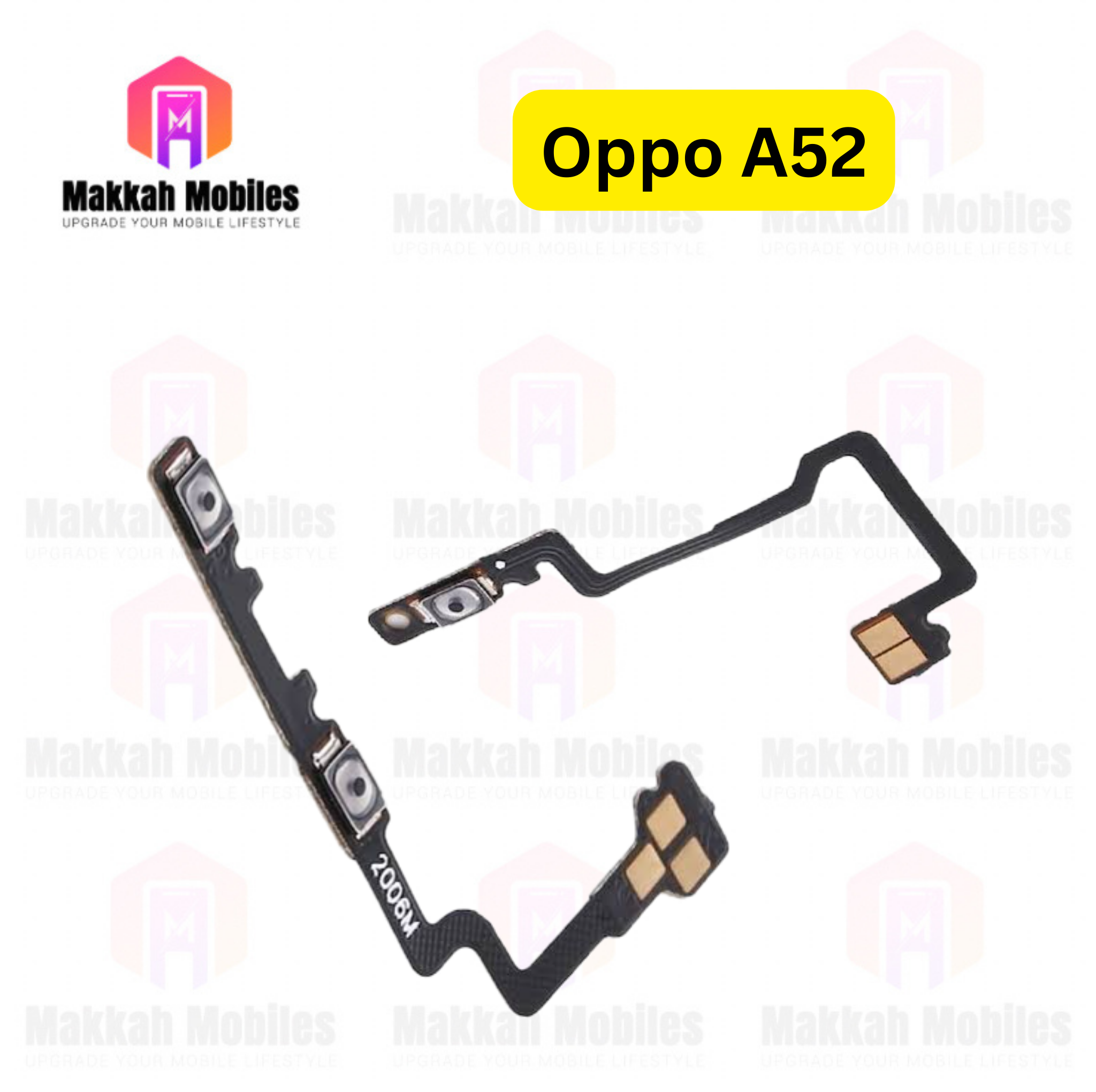 Oppo A52 Power On Off Button Strip Volume Flex