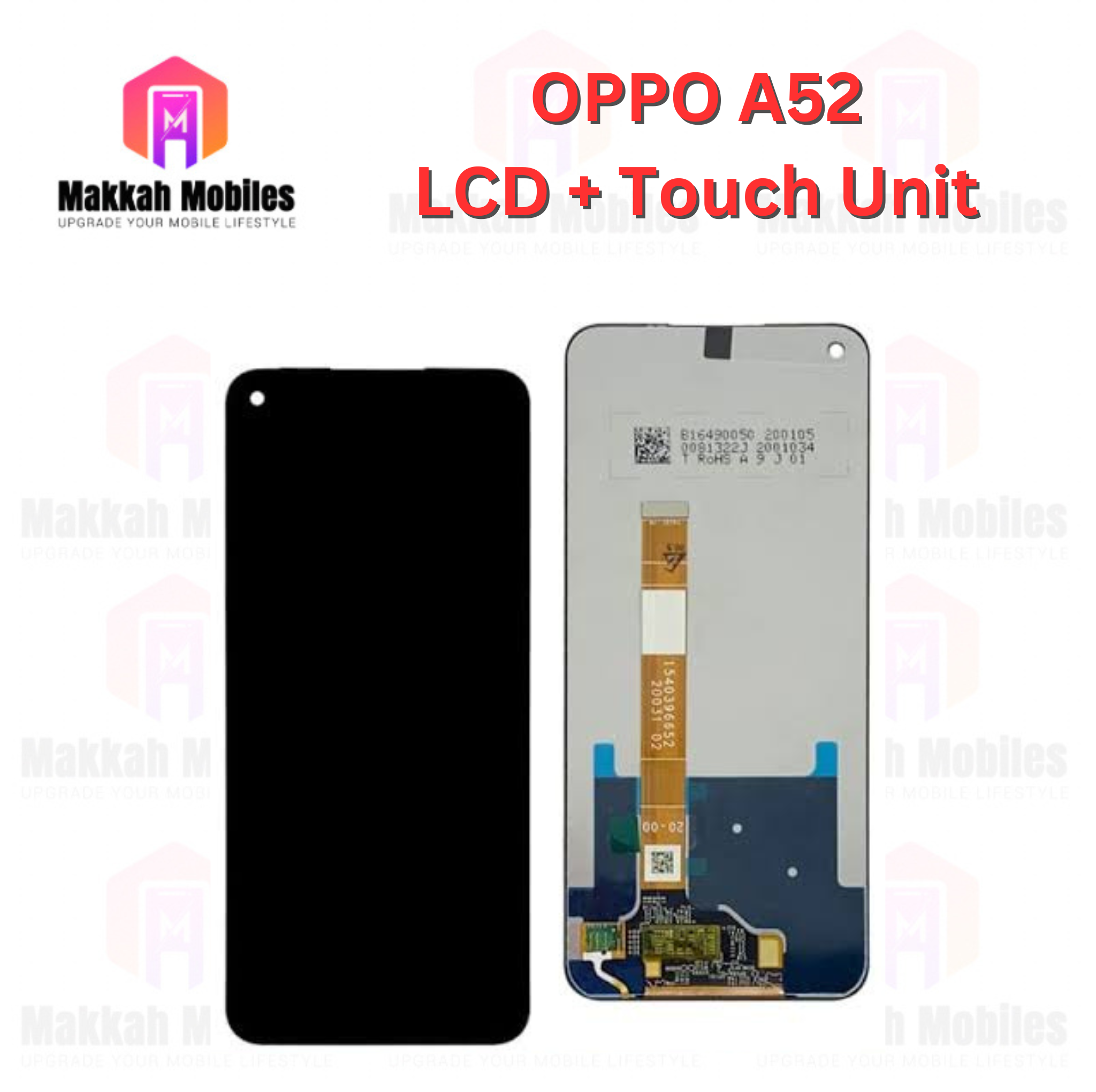 Oppo A52 LCD + Touch Complete Panel Unit