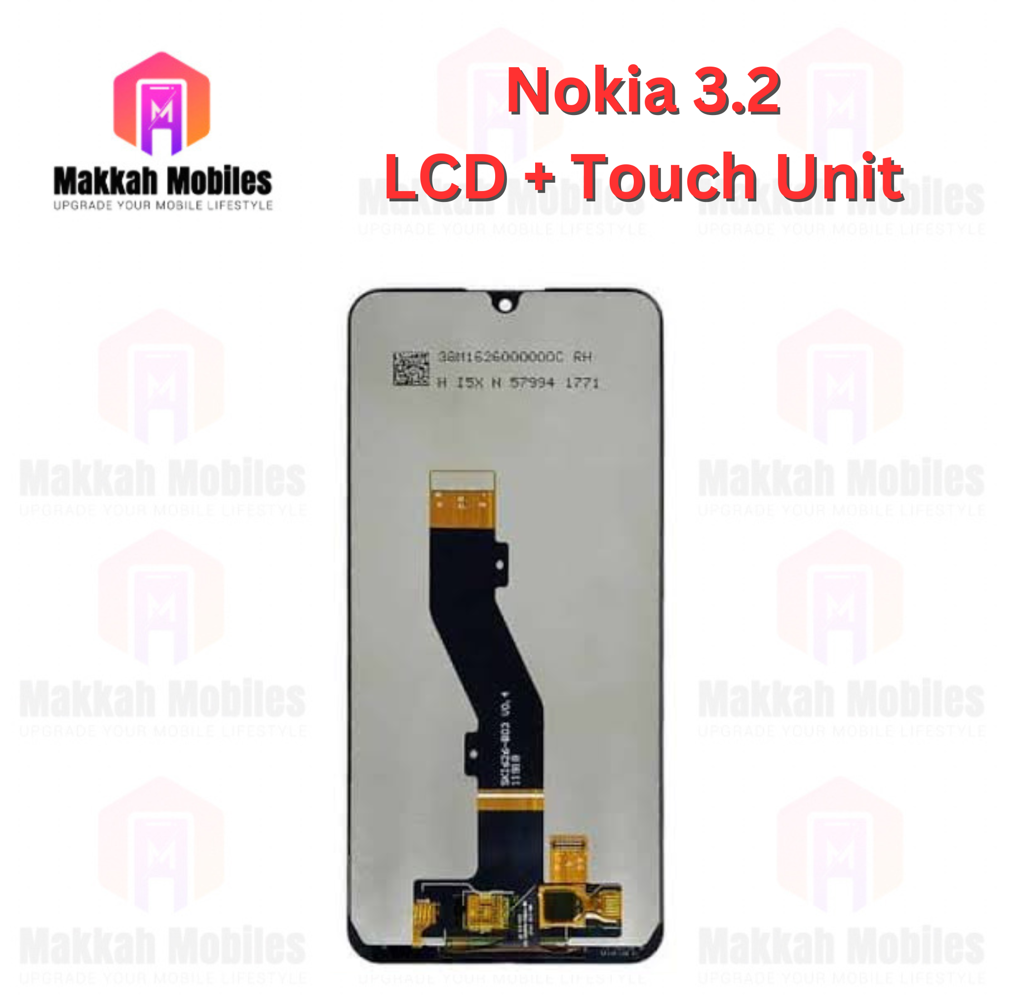 Nokia 3.2 LCD + Touch Complete Panel Unit