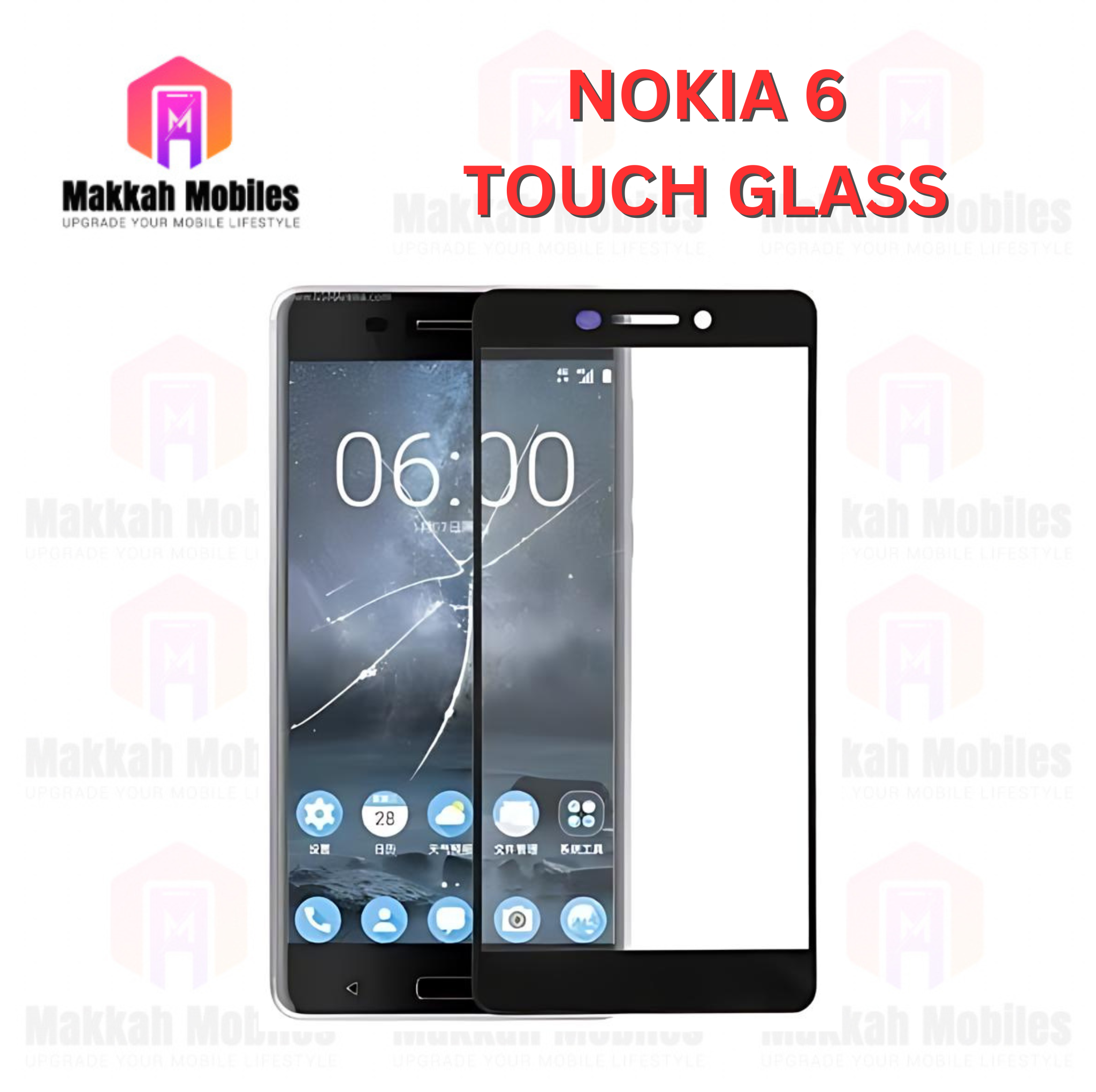 Nokia 6 Touch Glass Digitizer Replacement