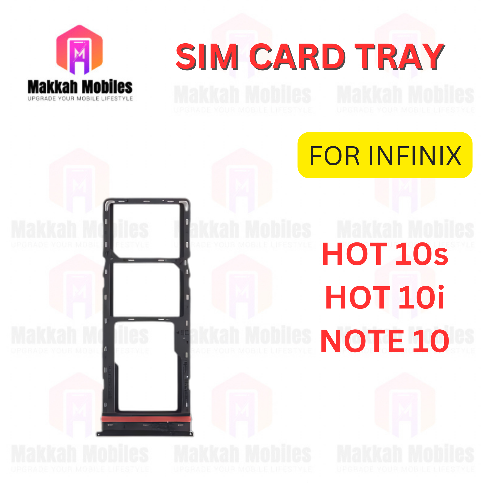 Infinix Hot 10s, Hot 10i, Note 10 Sim Tray Replacement