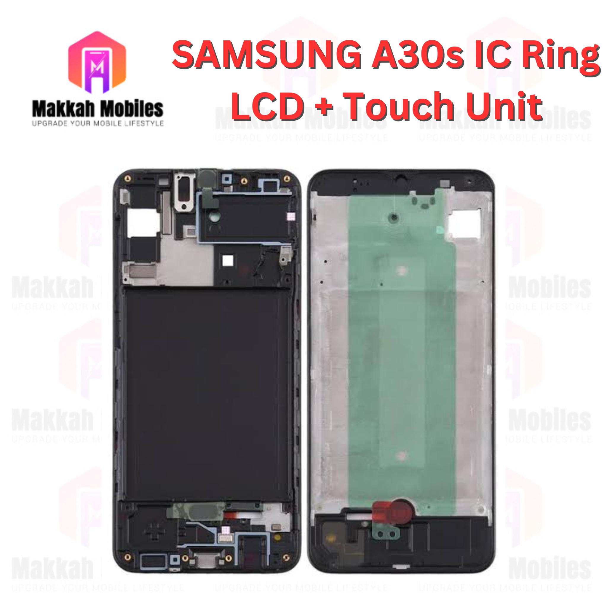 Samsung A30s IC Ring Genuine Quality LCD + Touch Complete Panel Unit