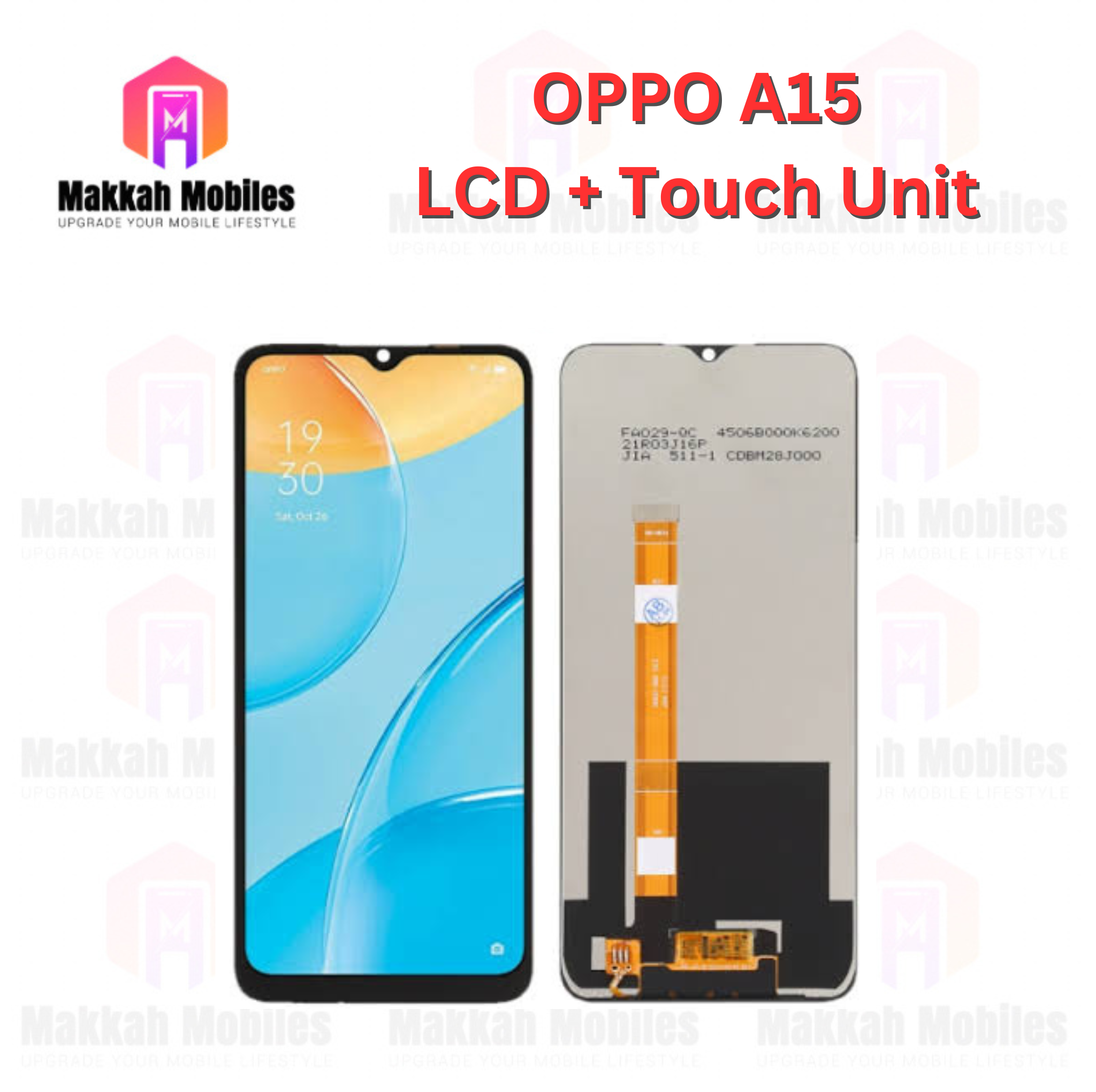 Oppo A15 LCD + Touch Complete Panel Unit