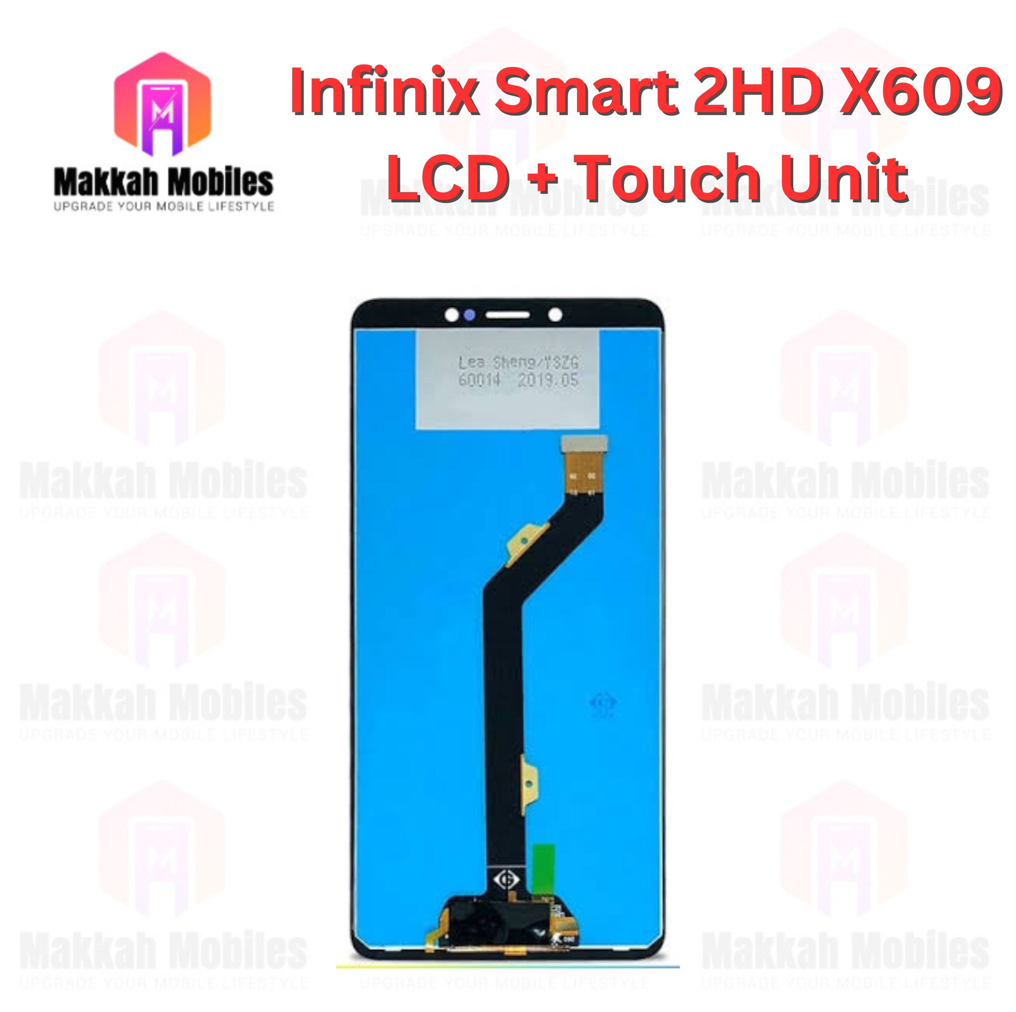 Infinix Smart 2 HD X609 LCD + Touch Complete Panel Unit