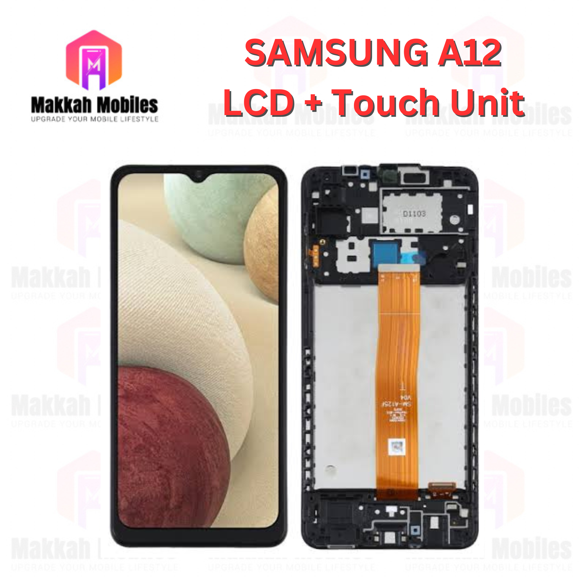 Samsung A12 LCD + Touch Complete Panel Unit