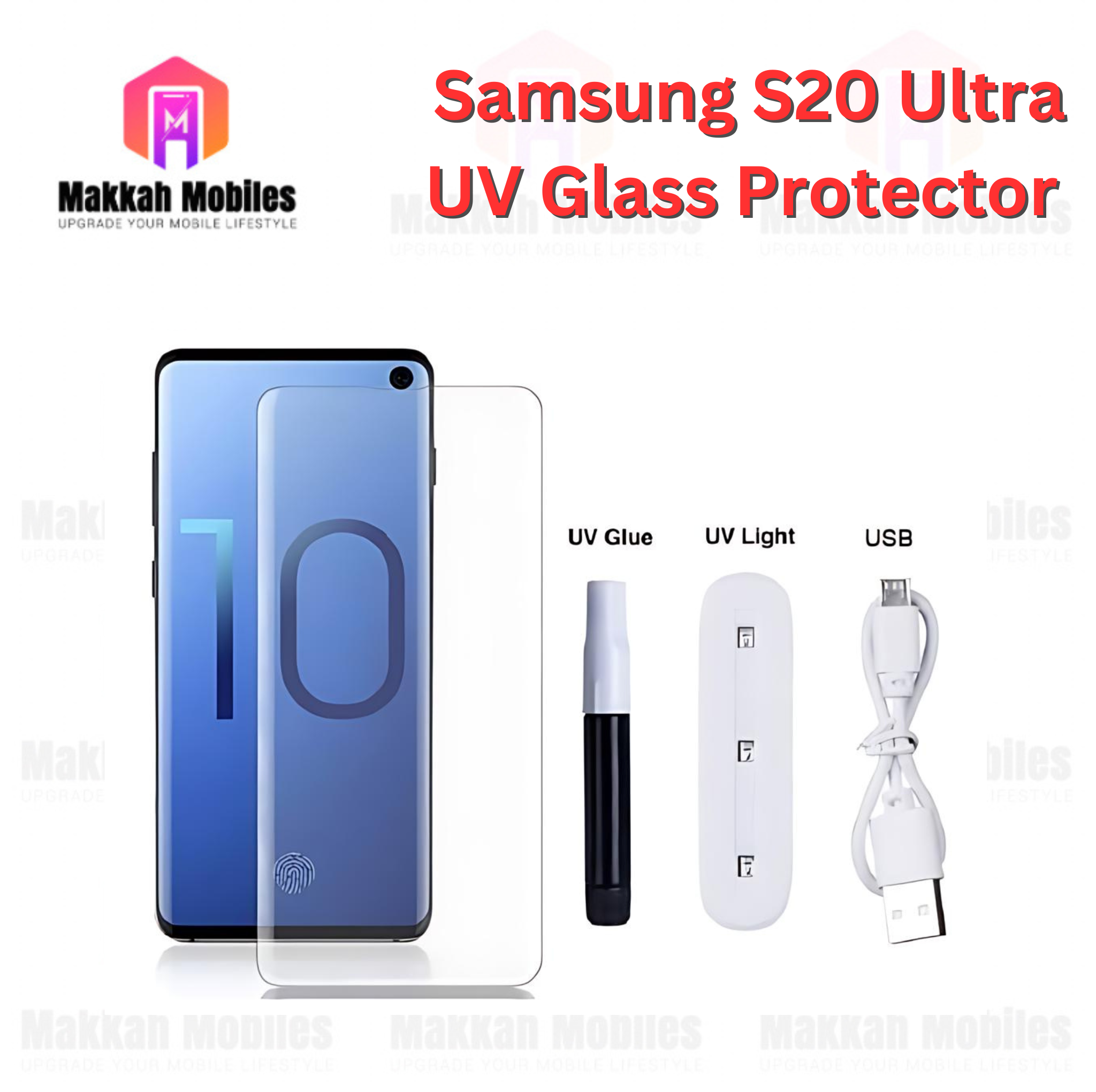 Samsung Galaxy S20 Ultra UV Tempered Glass Protector