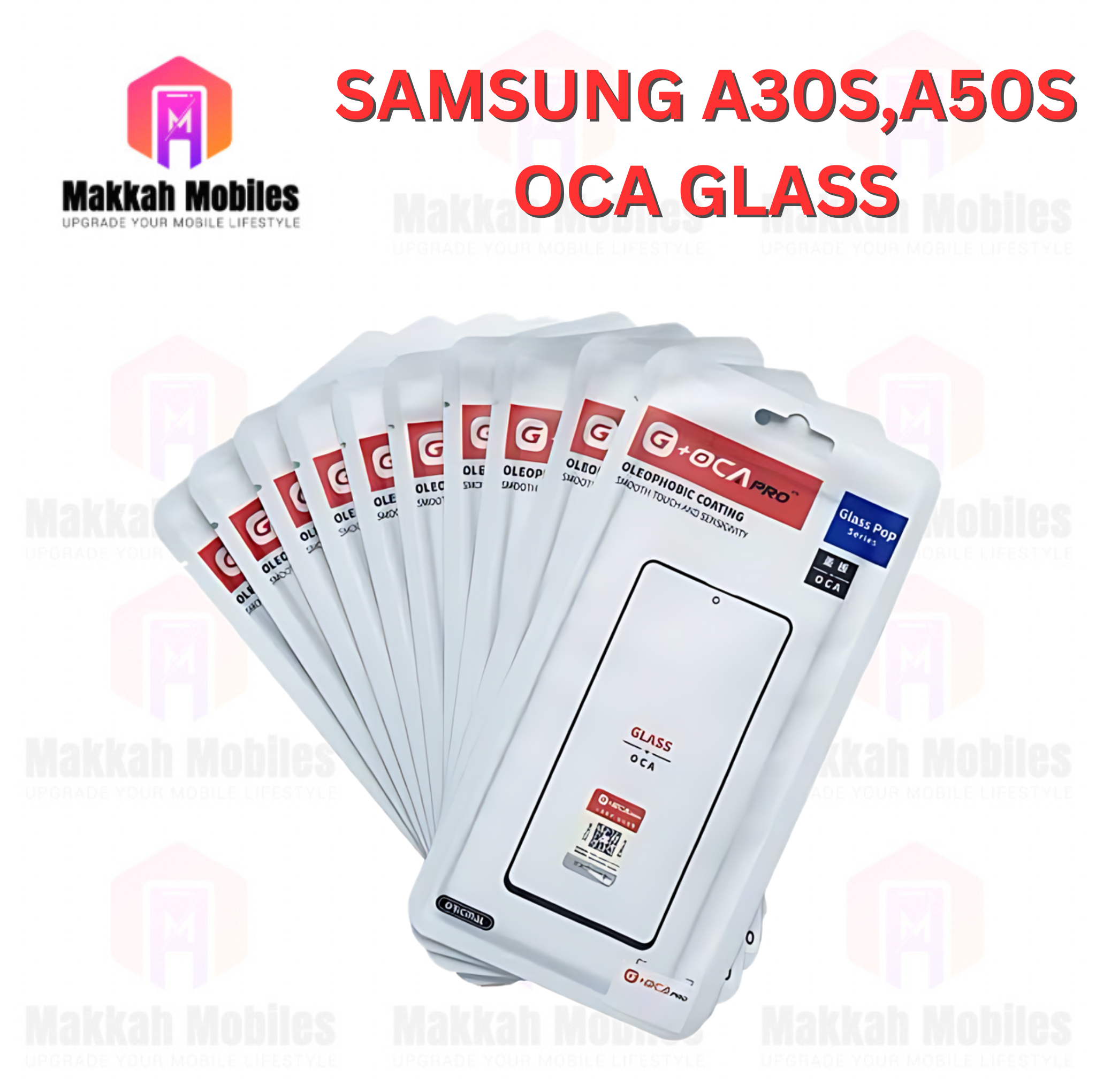 Samsung A30s A50s OCA + Touch Glass Digitizer Replacement