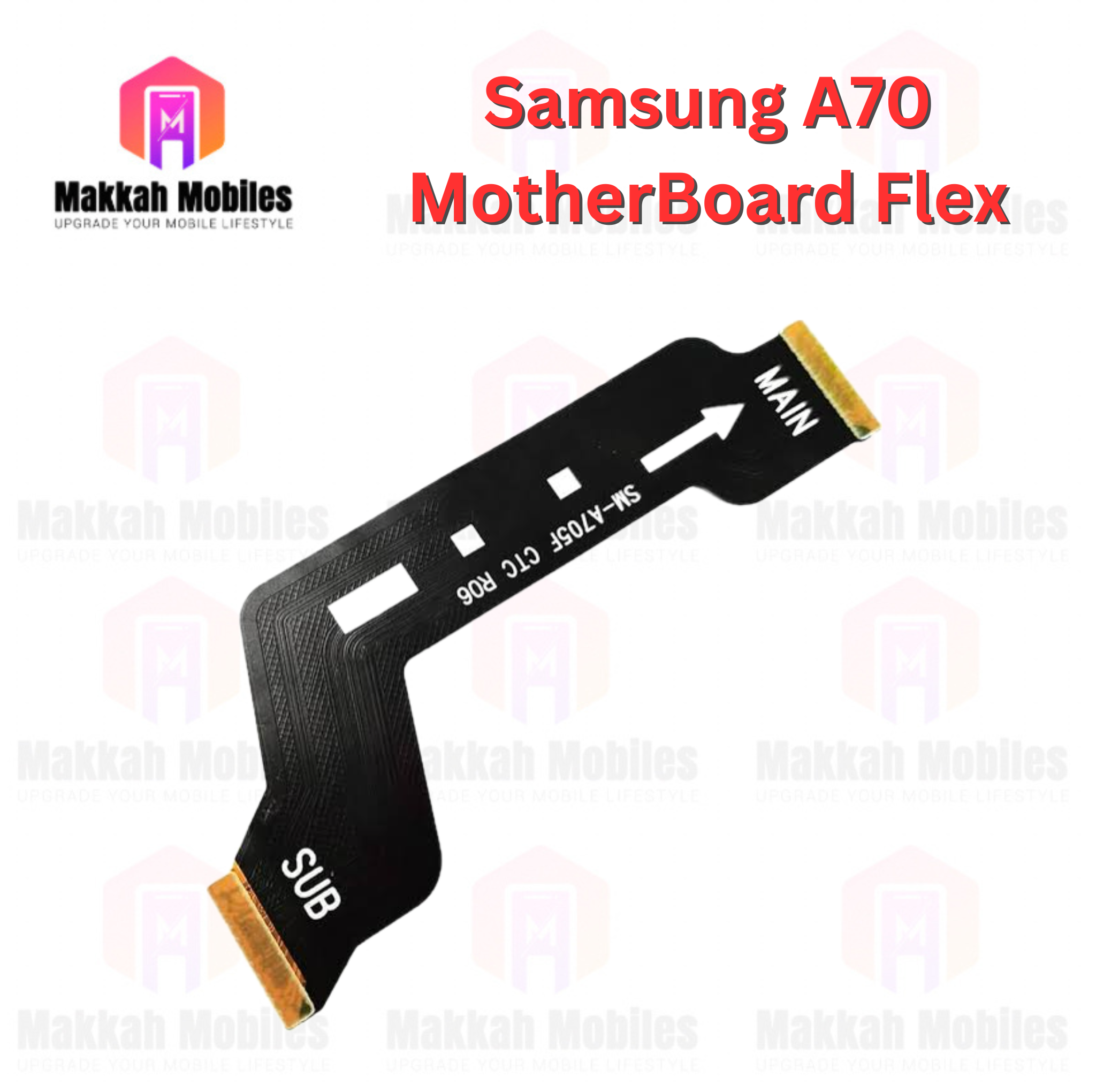 Samsung A70 Motherboard Connector Display Flex Board Strip